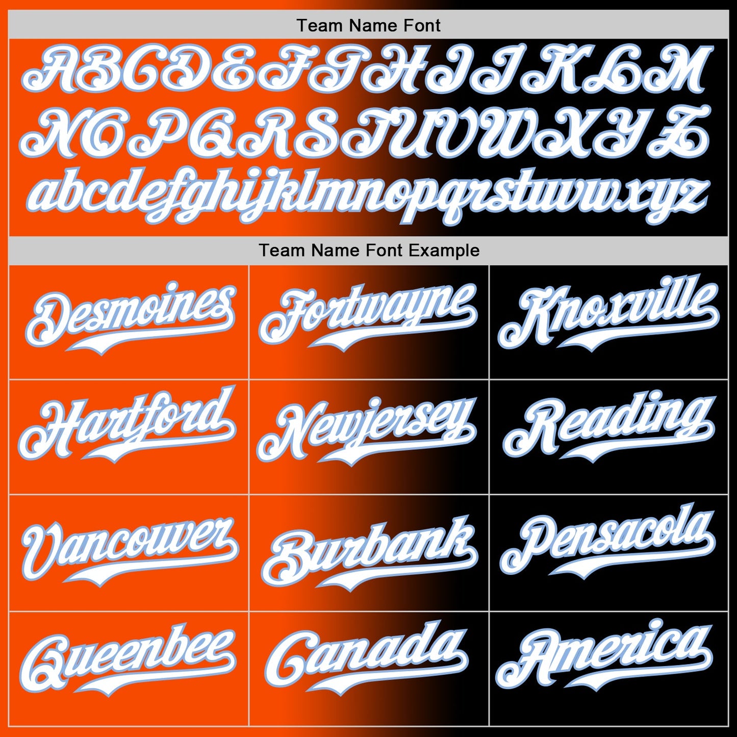 Custom Black White Orange-Light Blue Authentic Gradient Fashion Baseball Jersey view 4