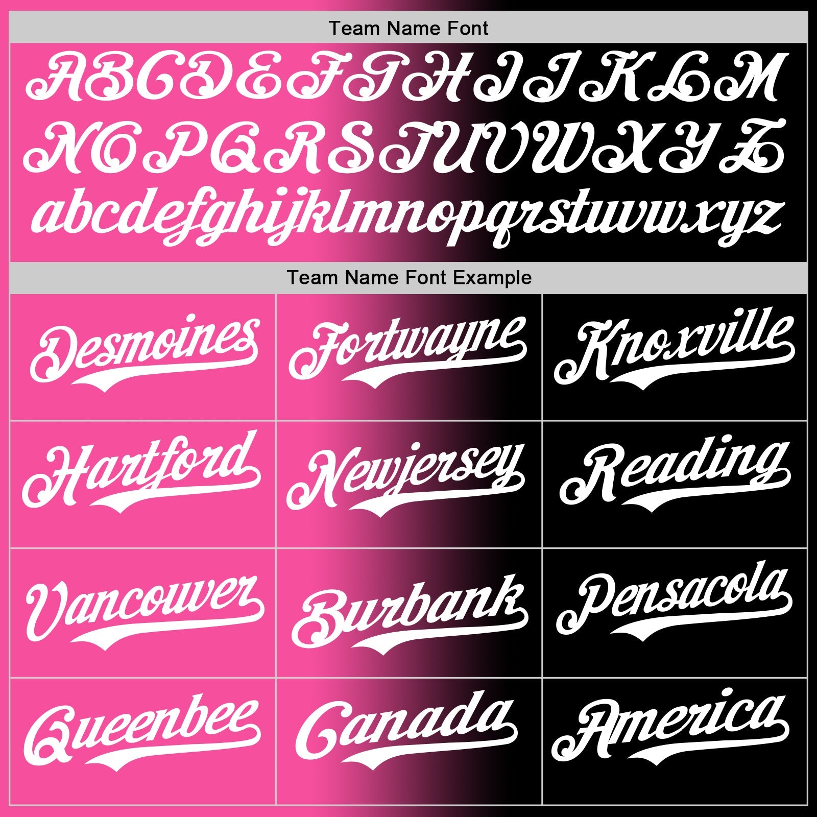 Custom Black White-Pink Authentic Gradient Fashion Baseball Jersey view 4