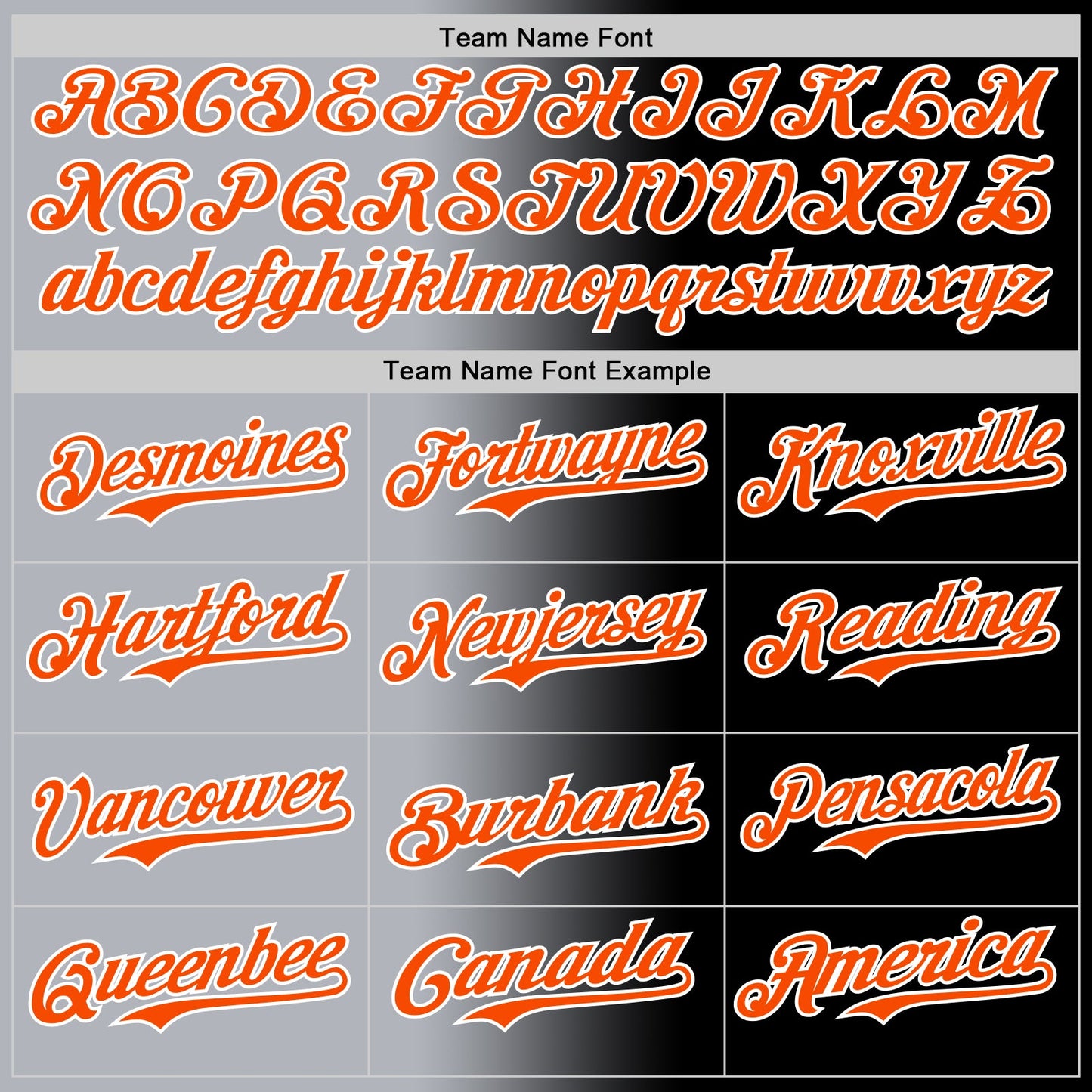 Custom Black Orange Gray-White Authentic Gradient Fashion Baseball Jersey view 4