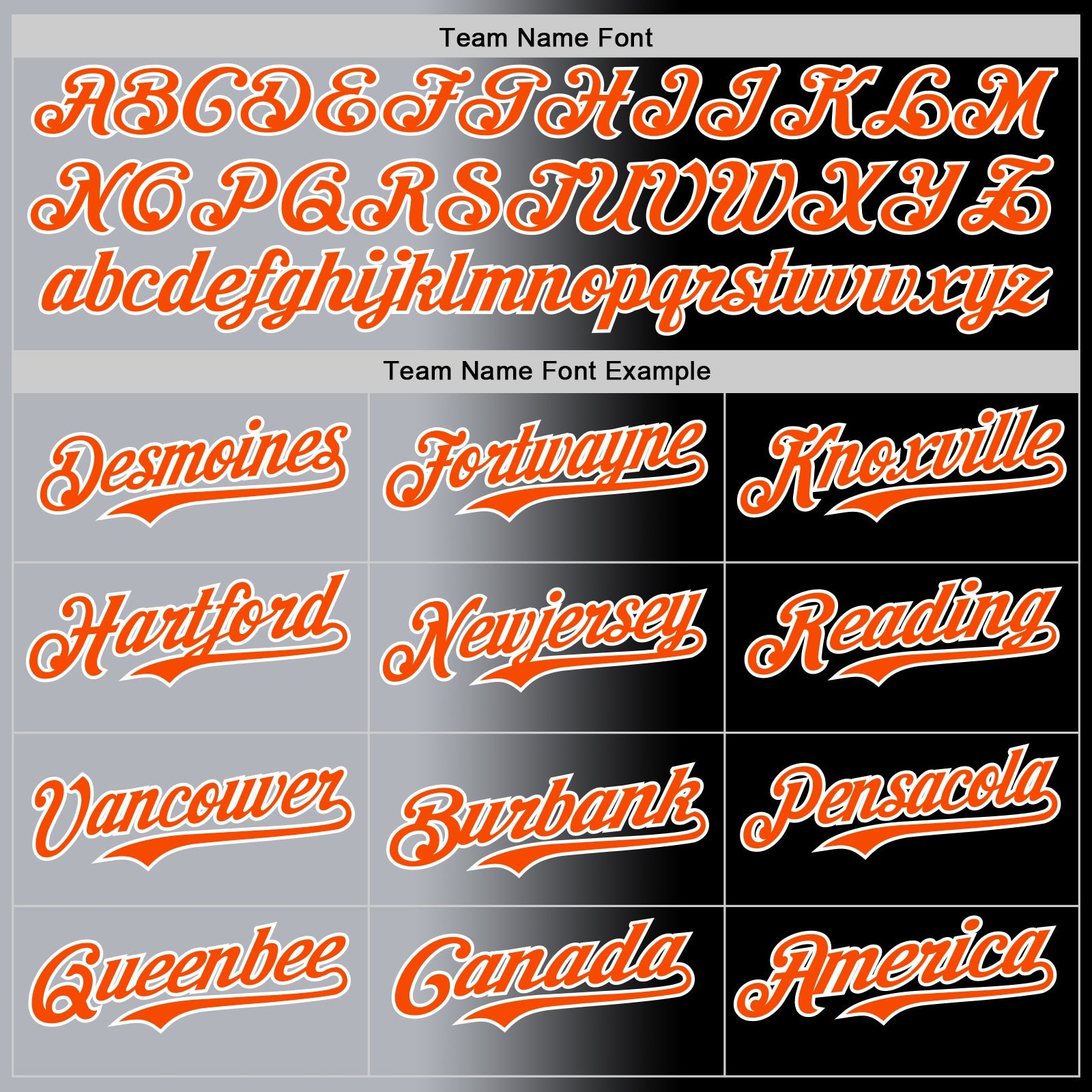 Custom Black Orange Gray-White Authentic Gradient Fashion Baseball Jersey view 4
