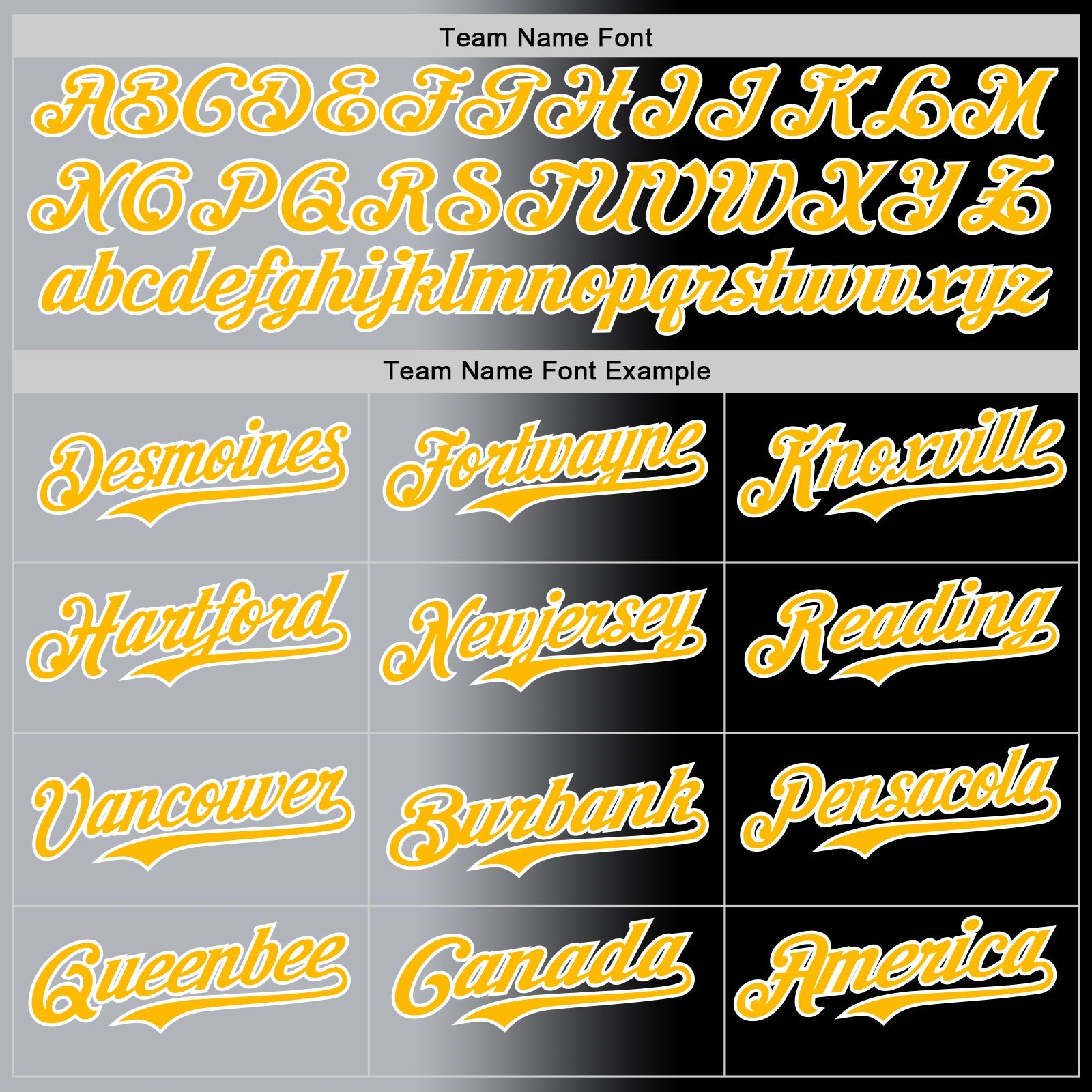 Custom Black Gold Gray-White Authentic Gradient Fashion Baseball Jersey view 4
