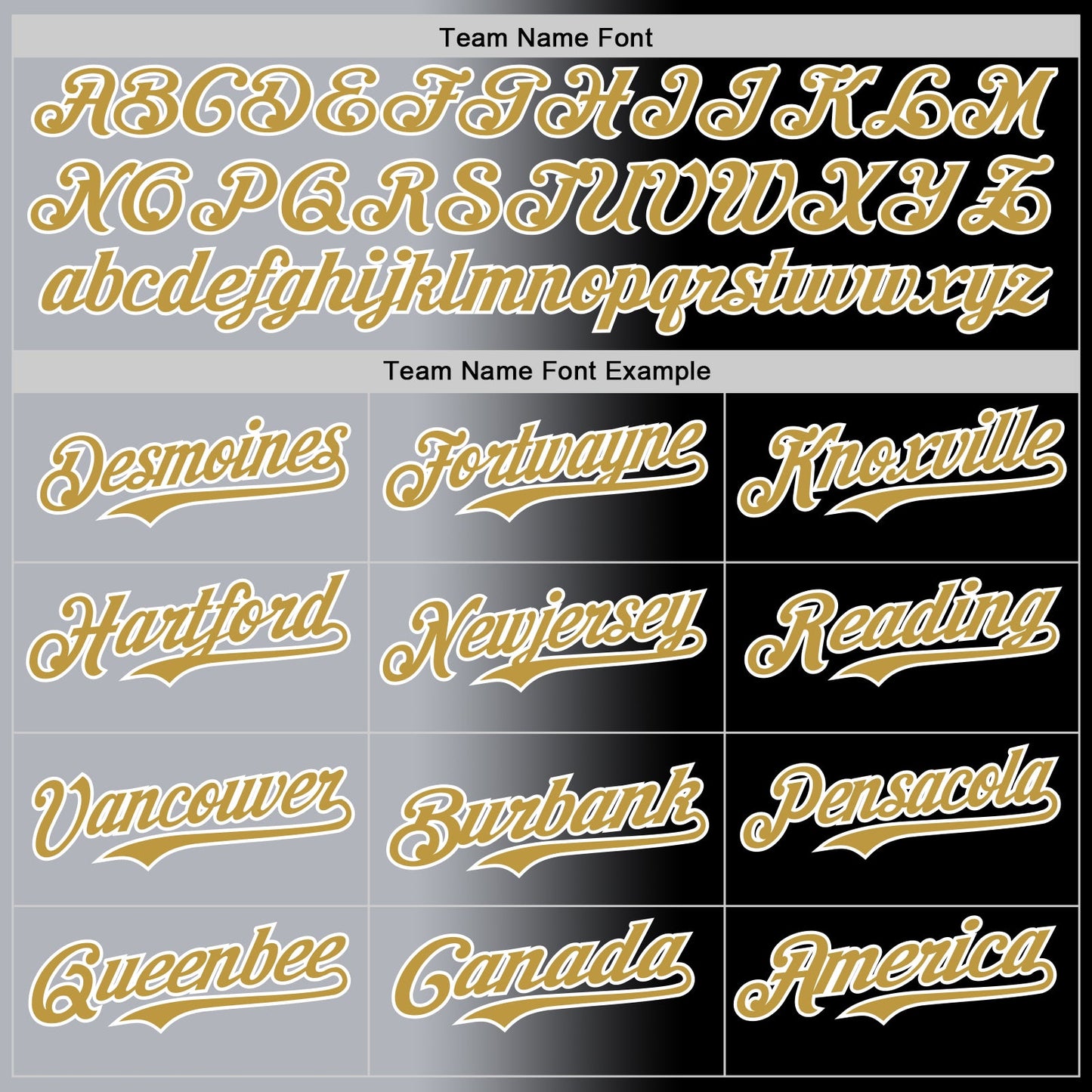 Custom Black Old Gold Gray-White Authentic Gradient Fashion Baseball Jersey view 4