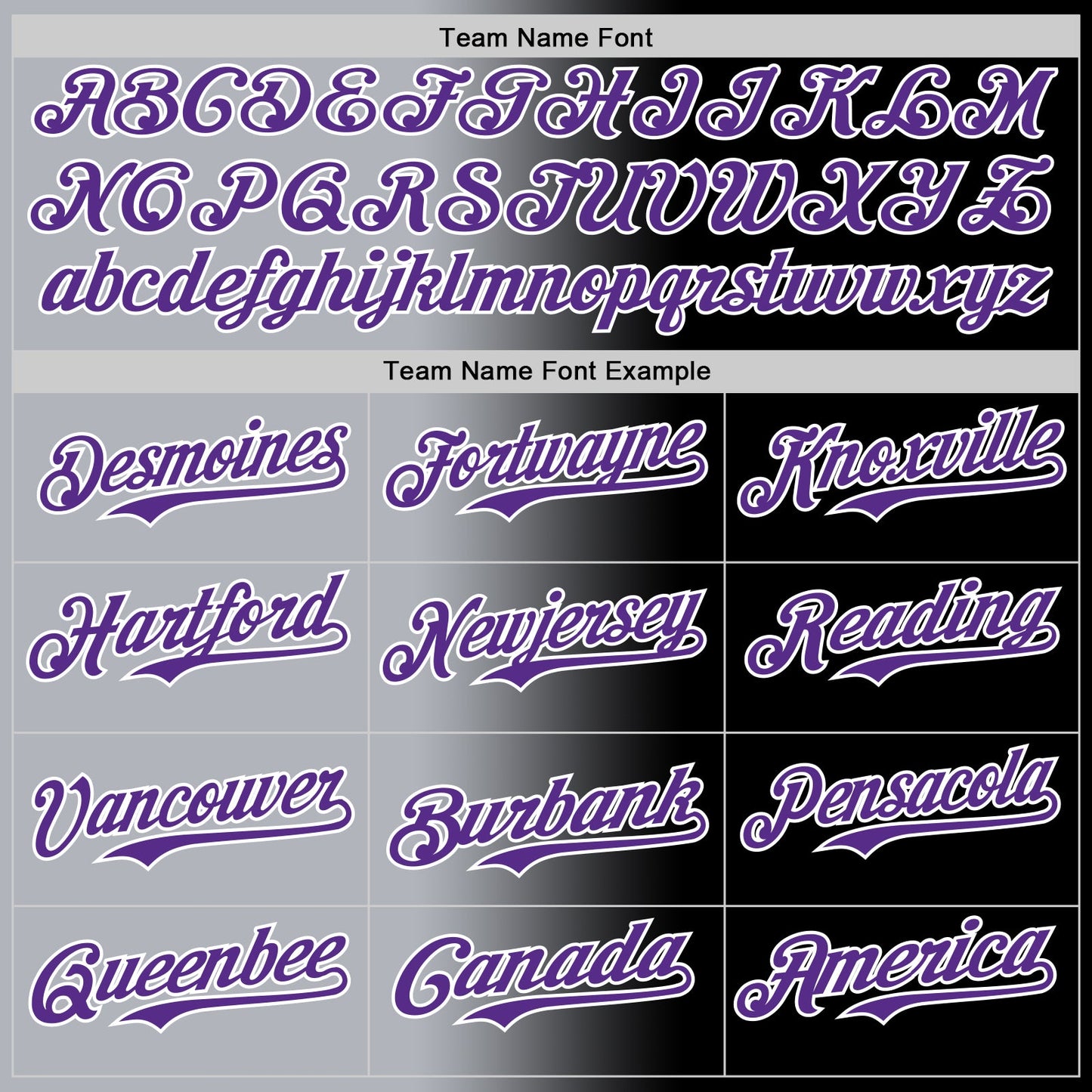 Custom Black Purple Gray-White Authentic Gradient Fashion Baseball Jersey view 4