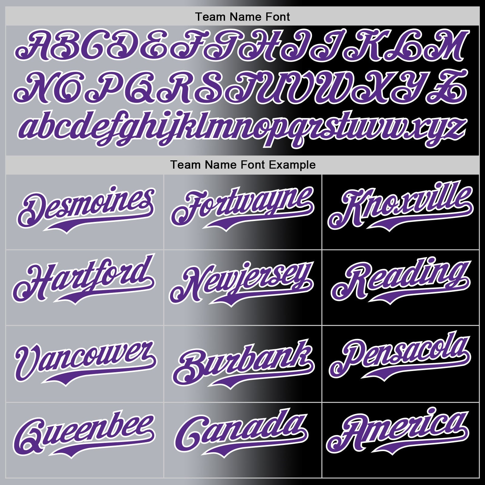 Custom Black Purple Gray-White Authentic Gradient Fashion Baseball Jersey view 4