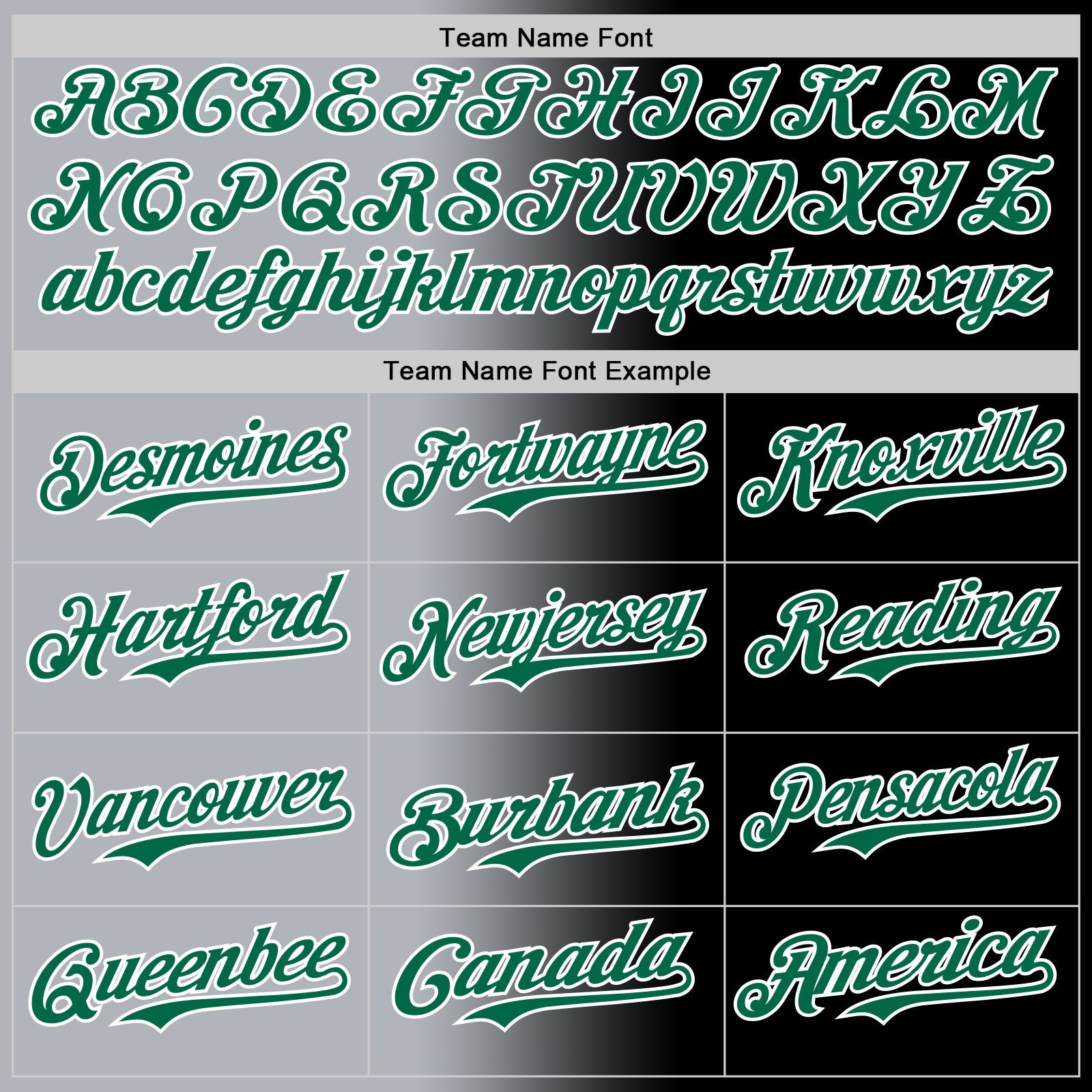 Custom Black Kelly Green Gray-White Authentic Gradient Fashion Baseball Jersey view 4