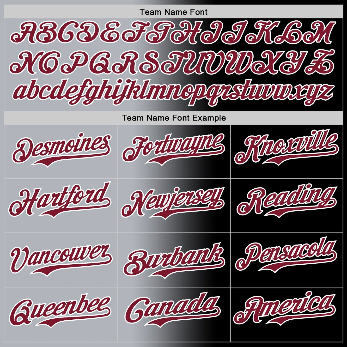 Custom Black Crimson Gray-White Authentic Gradient Fashion Baseball Jersey view 4