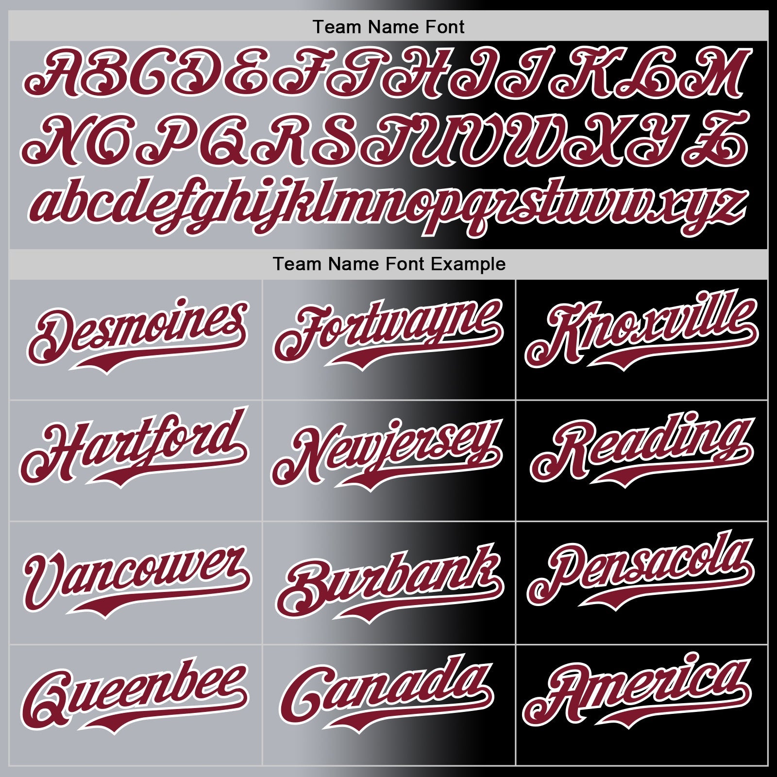 Custom Black Crimson Gray-White Authentic Gradient Fashion Baseball Jersey view 4