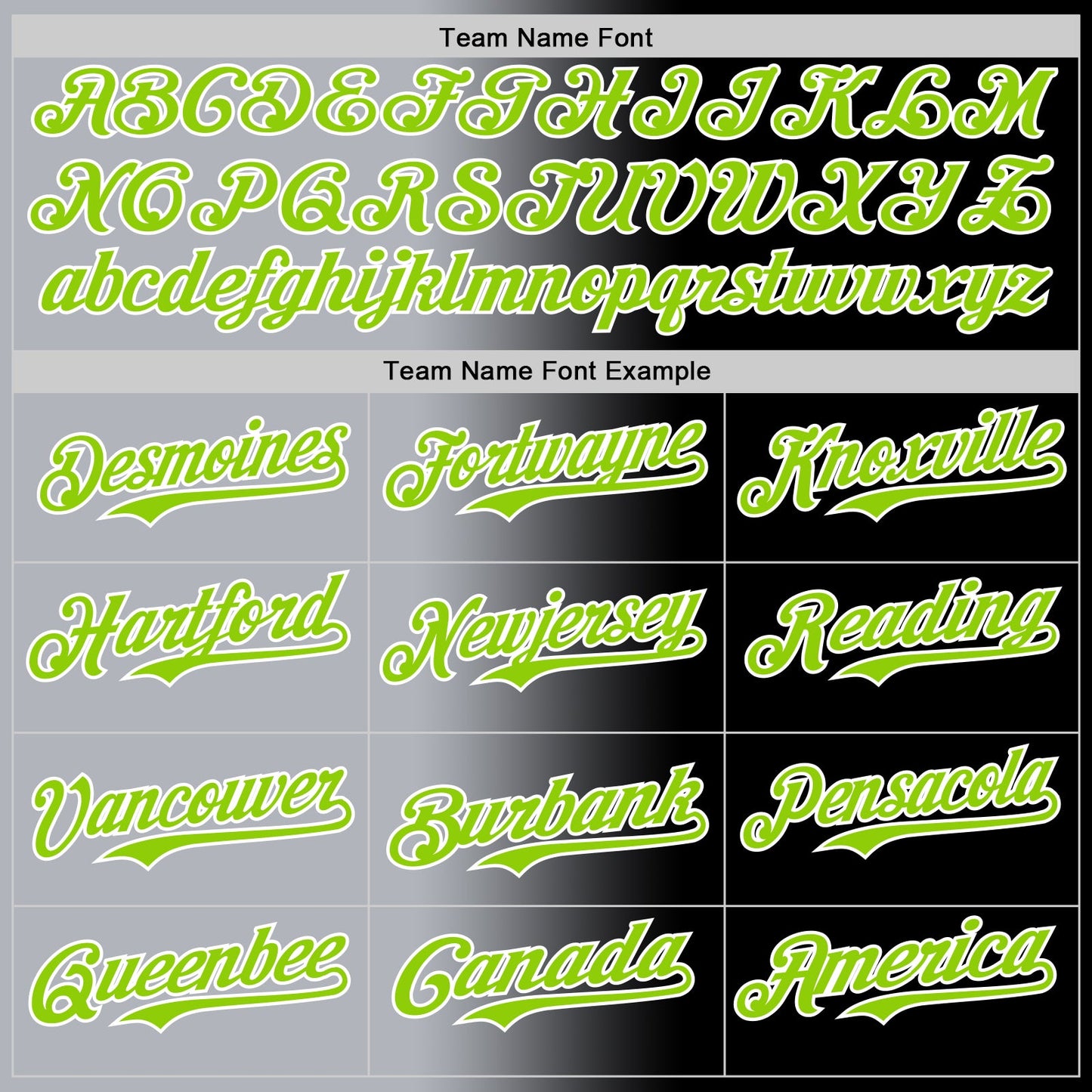 Custom Black Neon Green Gray-White Authentic Gradient Fashion Baseball Jersey view 4
