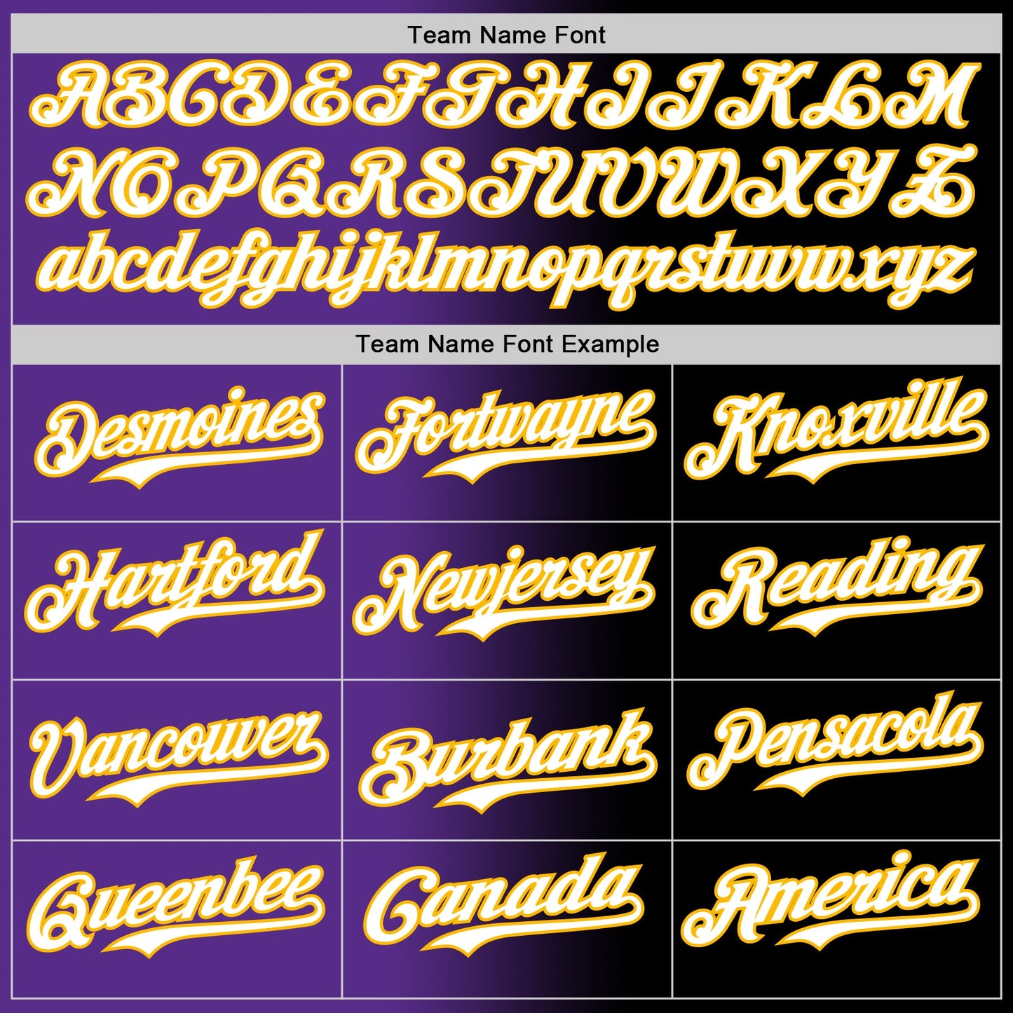 Custom Black White Purple-Gold Authentic Gradient Fashion Baseball Jersey view 4