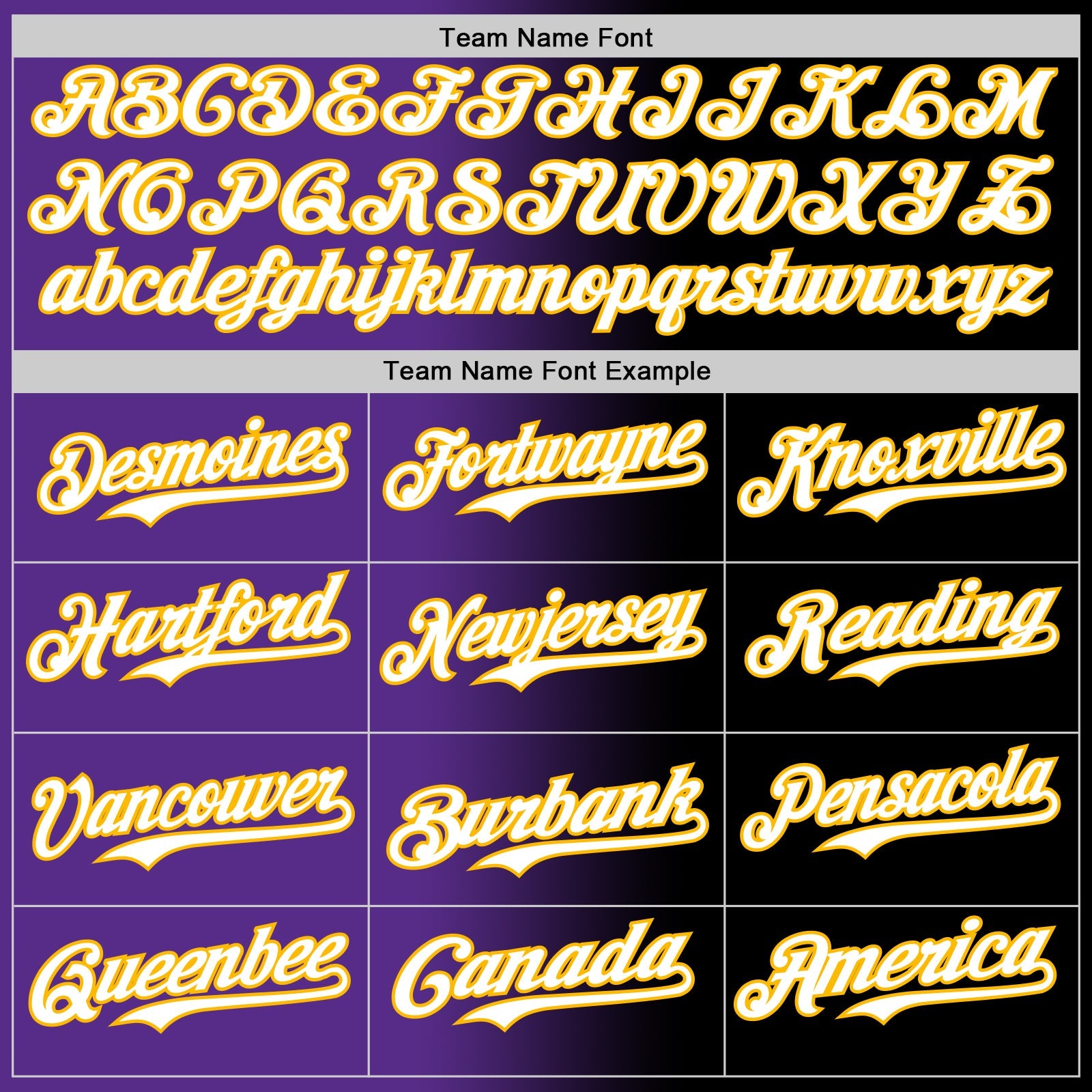 Custom Black White Purple-Gold Authentic Gradient Fashion Baseball Jersey view 4