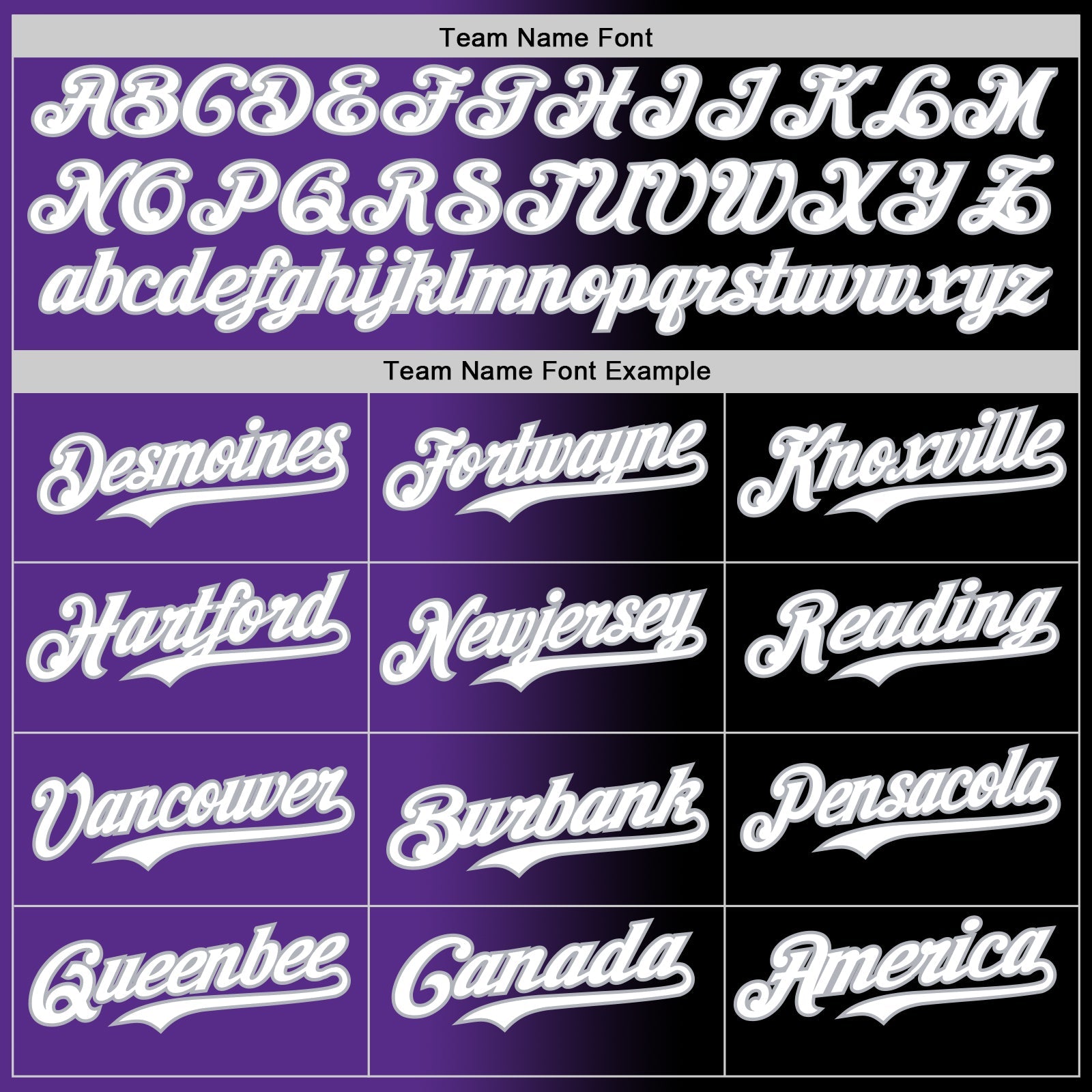 Custom Black White Purple-Gray Authentic Gradient Fashion Baseball Jersey view 4
