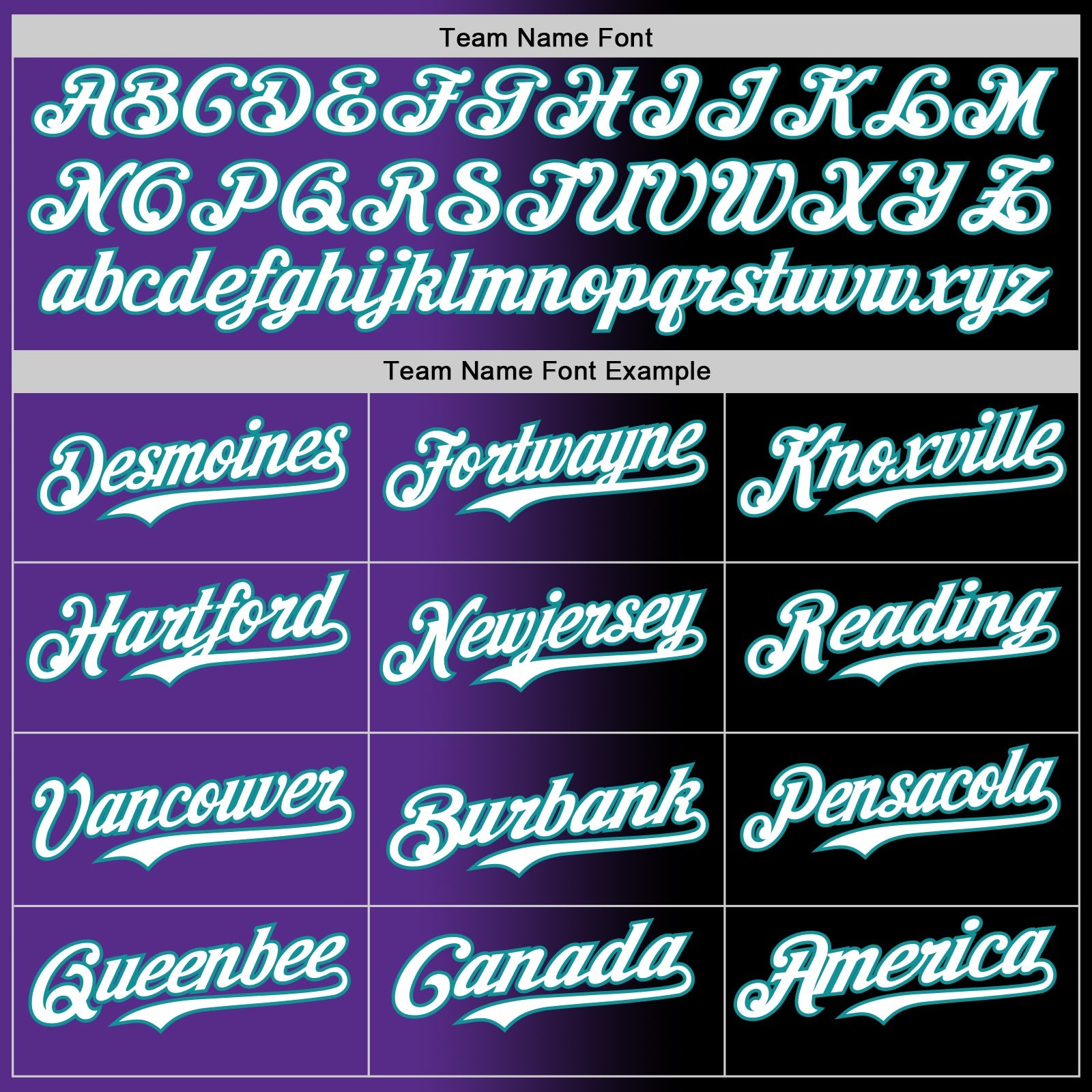 Custom Black White Purple-Teal Authentic Gradient Fashion Baseball Jersey view 4