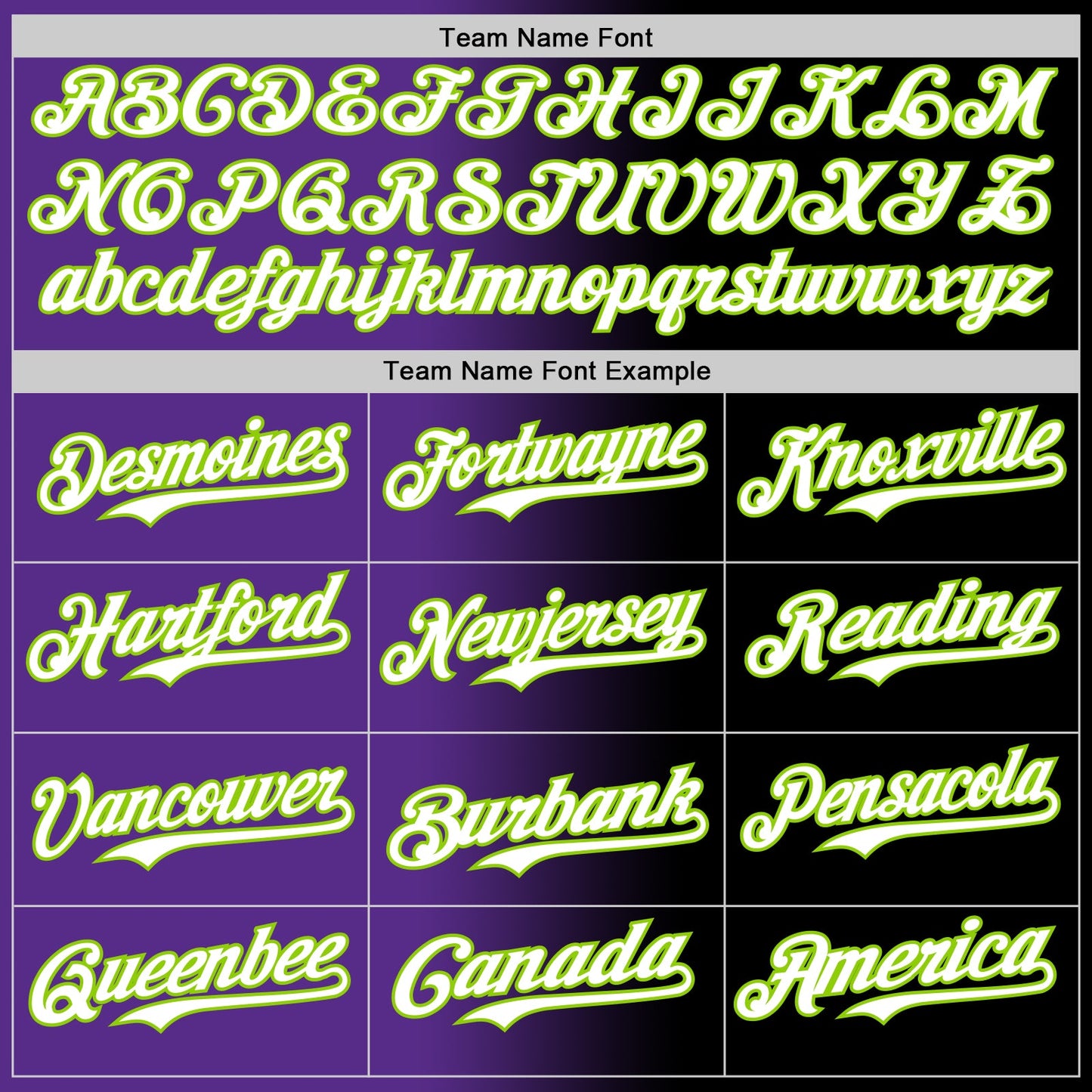 Custom Black White Purple-Neon Green Authentic Gradient Fashion Baseball Jersey view 4