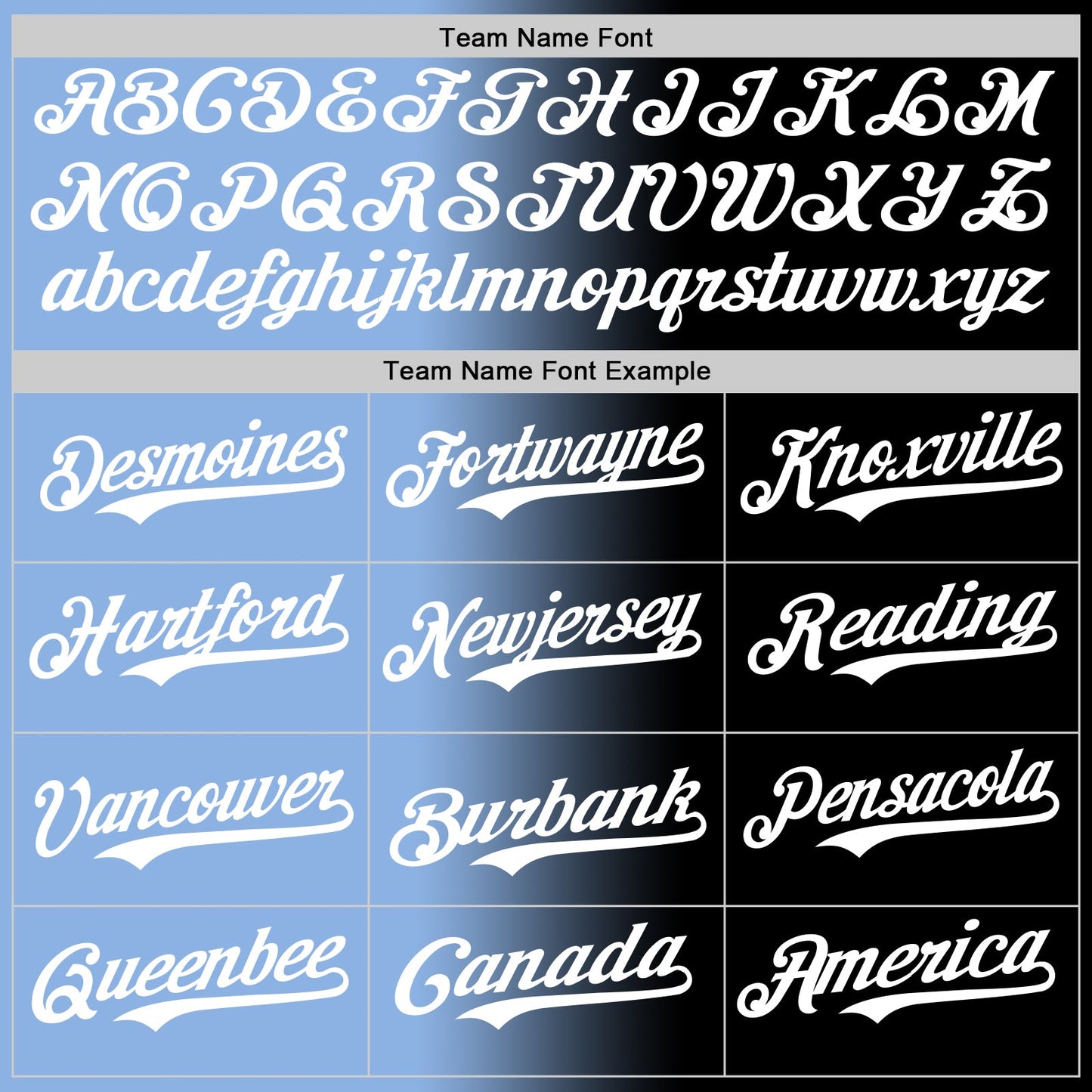 Custom Black White-Light Blue Authentic Gradient Fashion Baseball Jersey view 4