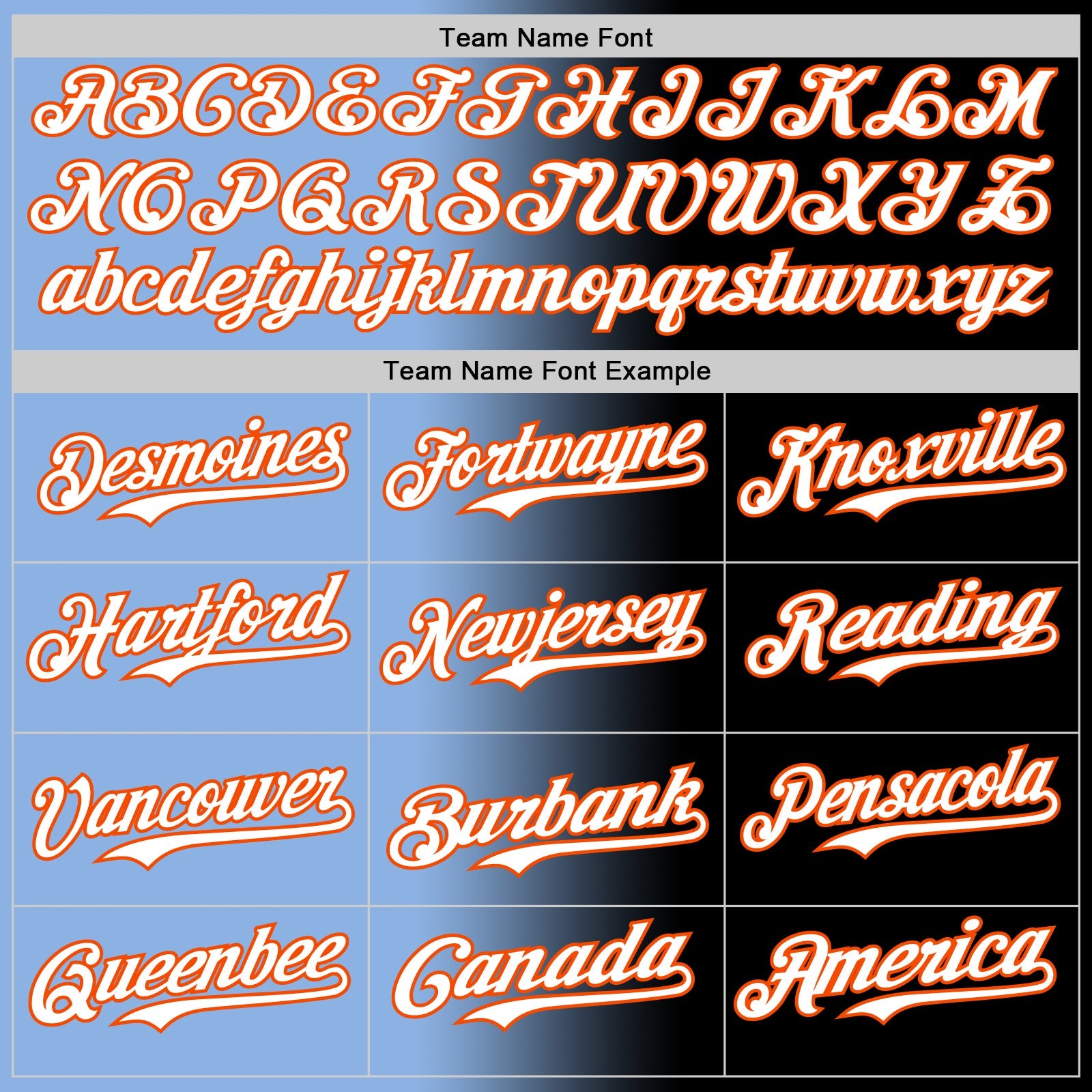Custom Black White Light Blue-Orange Authentic Gradient Fashion Baseball Jersey view 4
