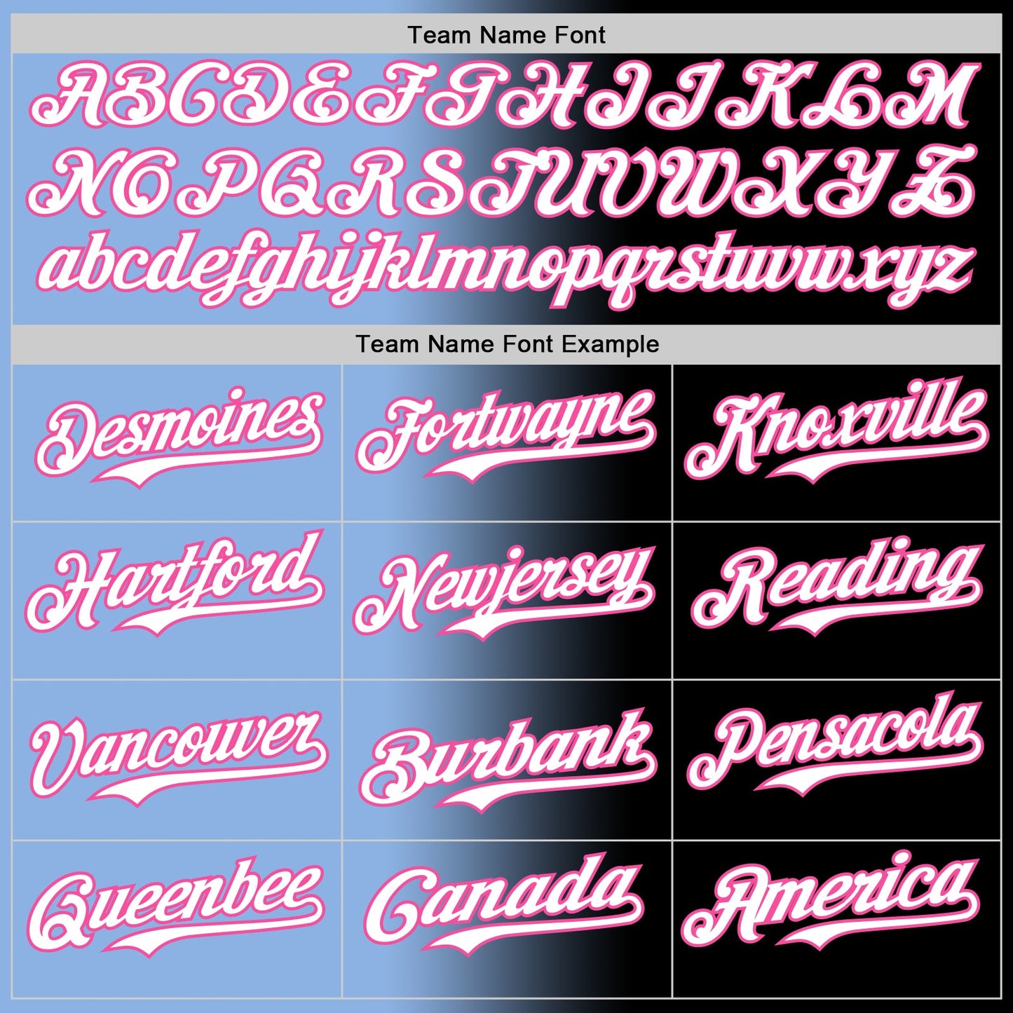 Custom Black White Light Blue-Pink Authentic Gradient Fashion Baseball Jersey view 4