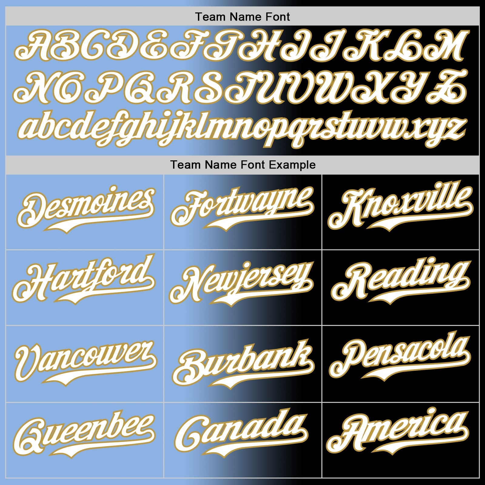Custom Black White Light Blue-Old Gold Authentic Gradient Fashion Baseball Jersey view 4