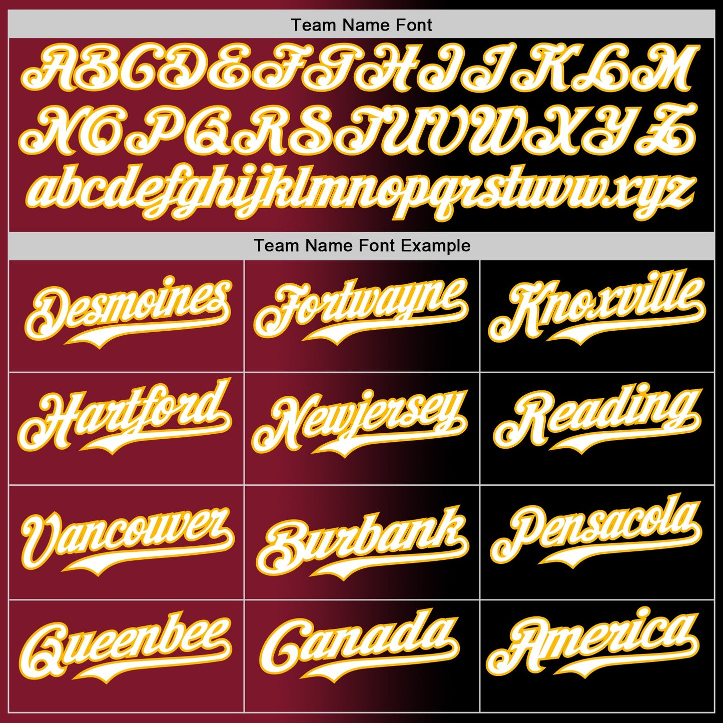 Custom Black White Crimson-Gold Authentic Gradient Fashion Baseball Jersey view 4