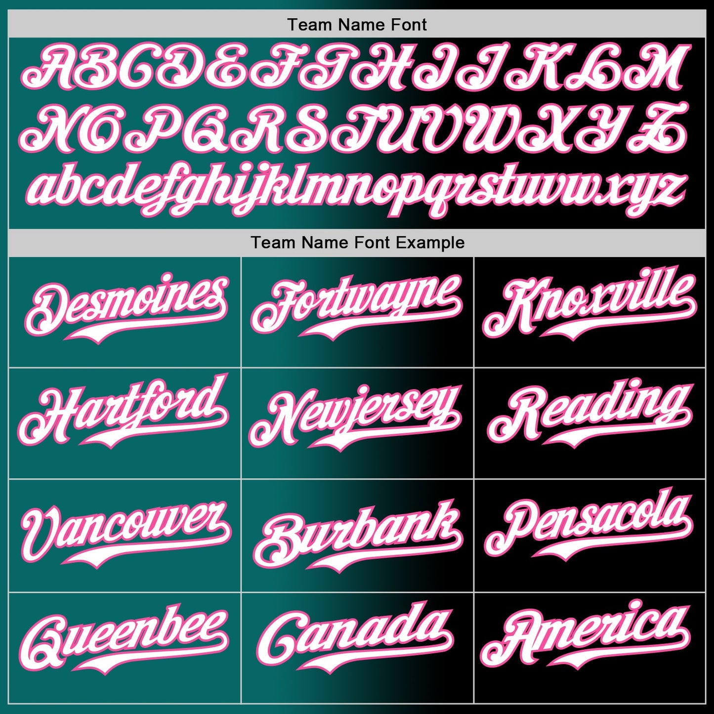Custom Black White Teal-Pink Authentic Gradient Fashion Baseball Jersey view 4