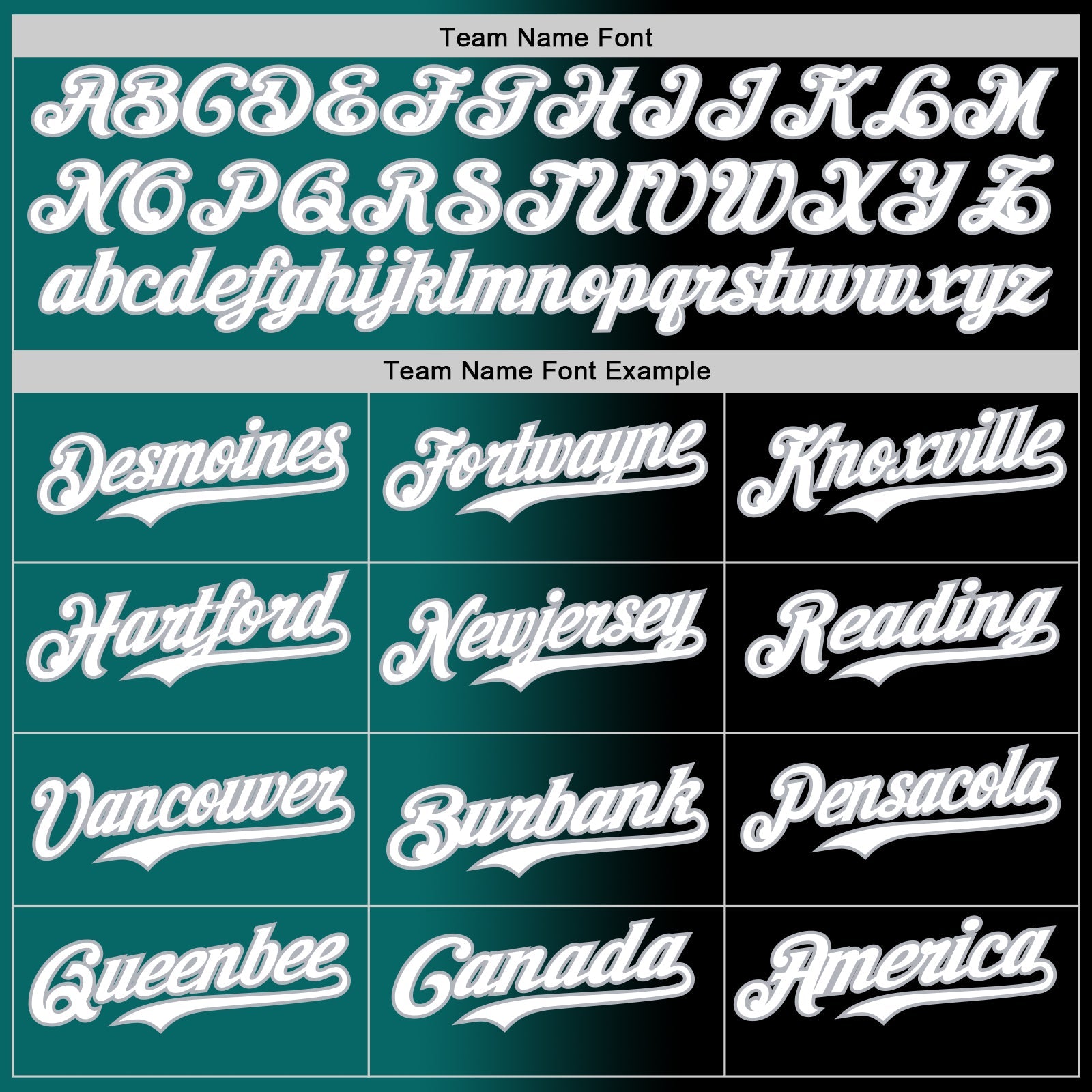 Custom Black White Teal-Gray Authentic Gradient Fashion Baseball Jersey view 4
