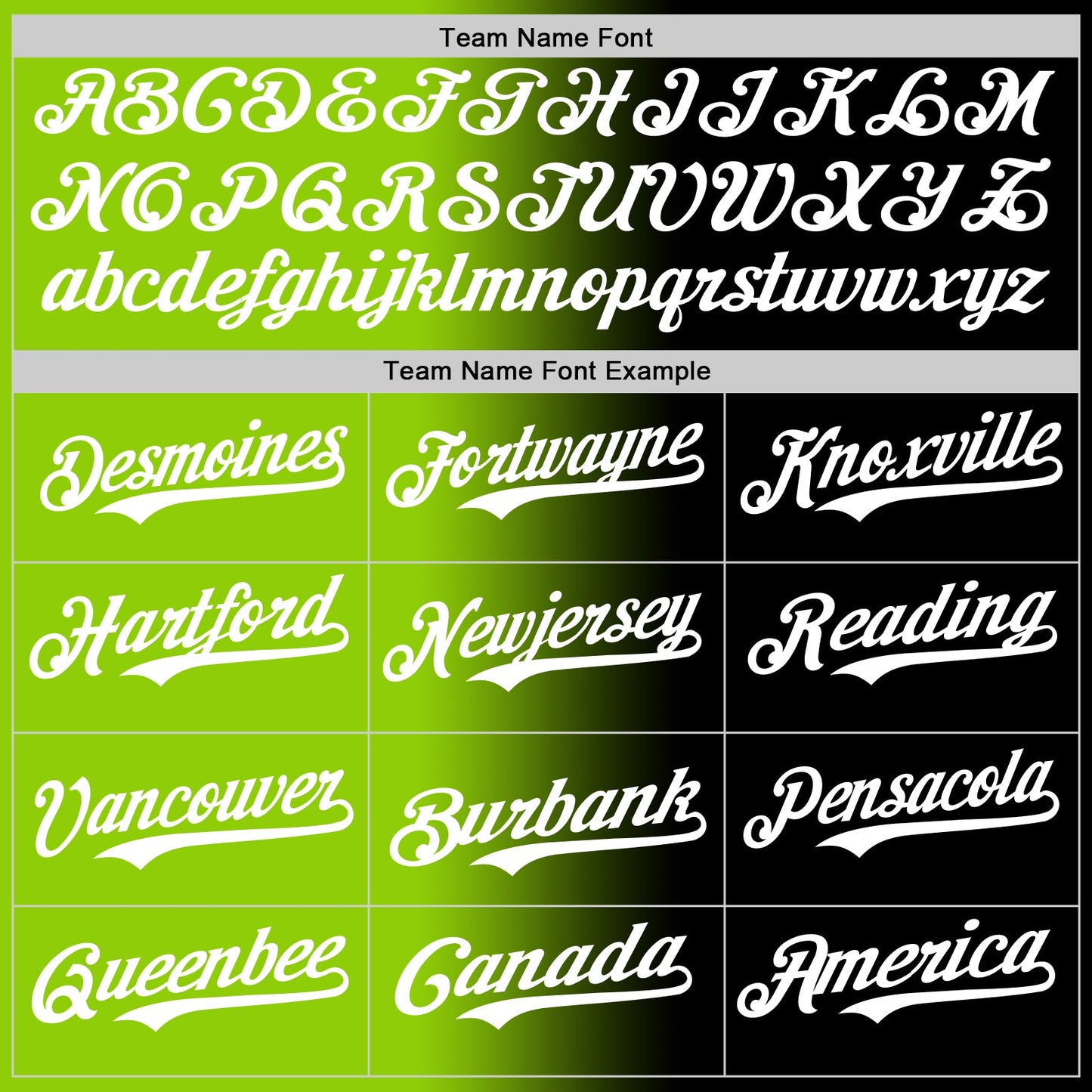 Custom Black White-Neon Green Authentic Gradient Fashion Baseball Jersey view 4