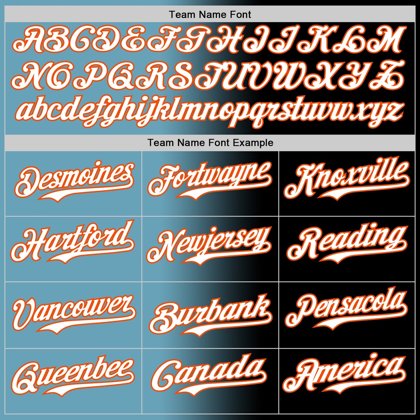 Custom Black White Shadow Blue-Orange Authentic Gradient Fashion Baseball Jersey view 4