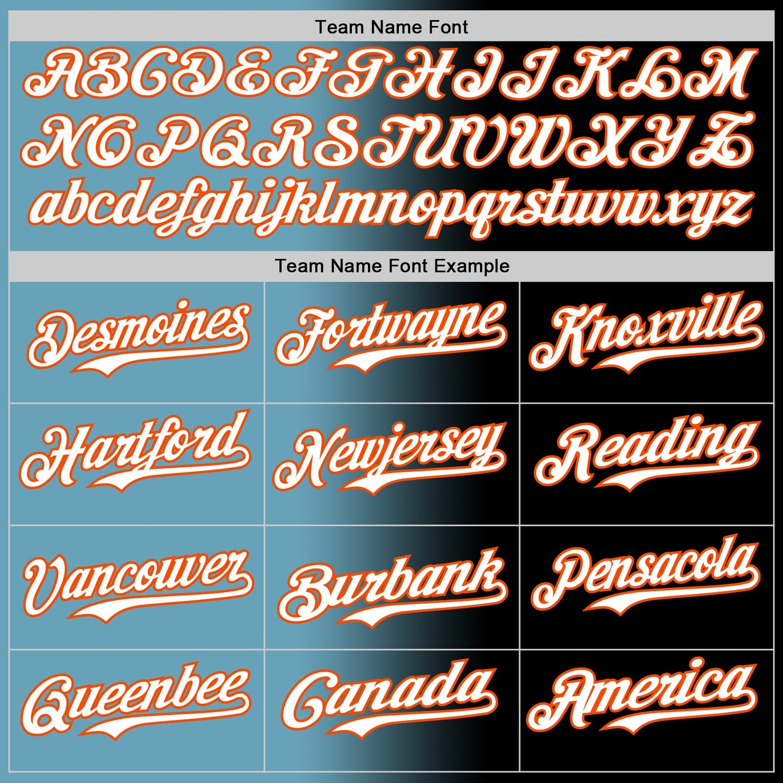 Custom Black White Shadow Blue-Orange Authentic Gradient Fashion Baseball Jersey view 4