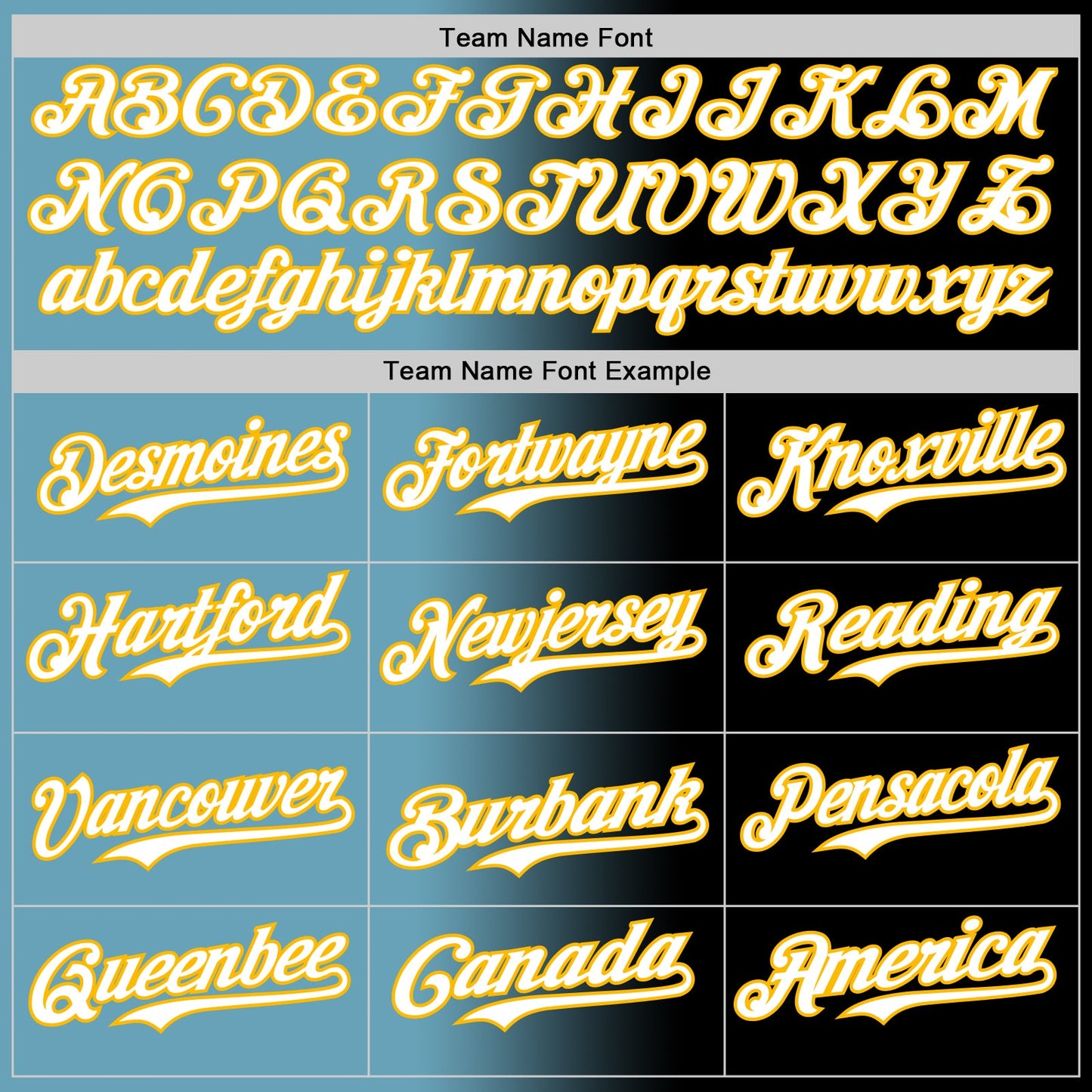 Custom Black White Shadow Blue-Gold Authentic Gradient Fashion Baseball Jersey view 4
