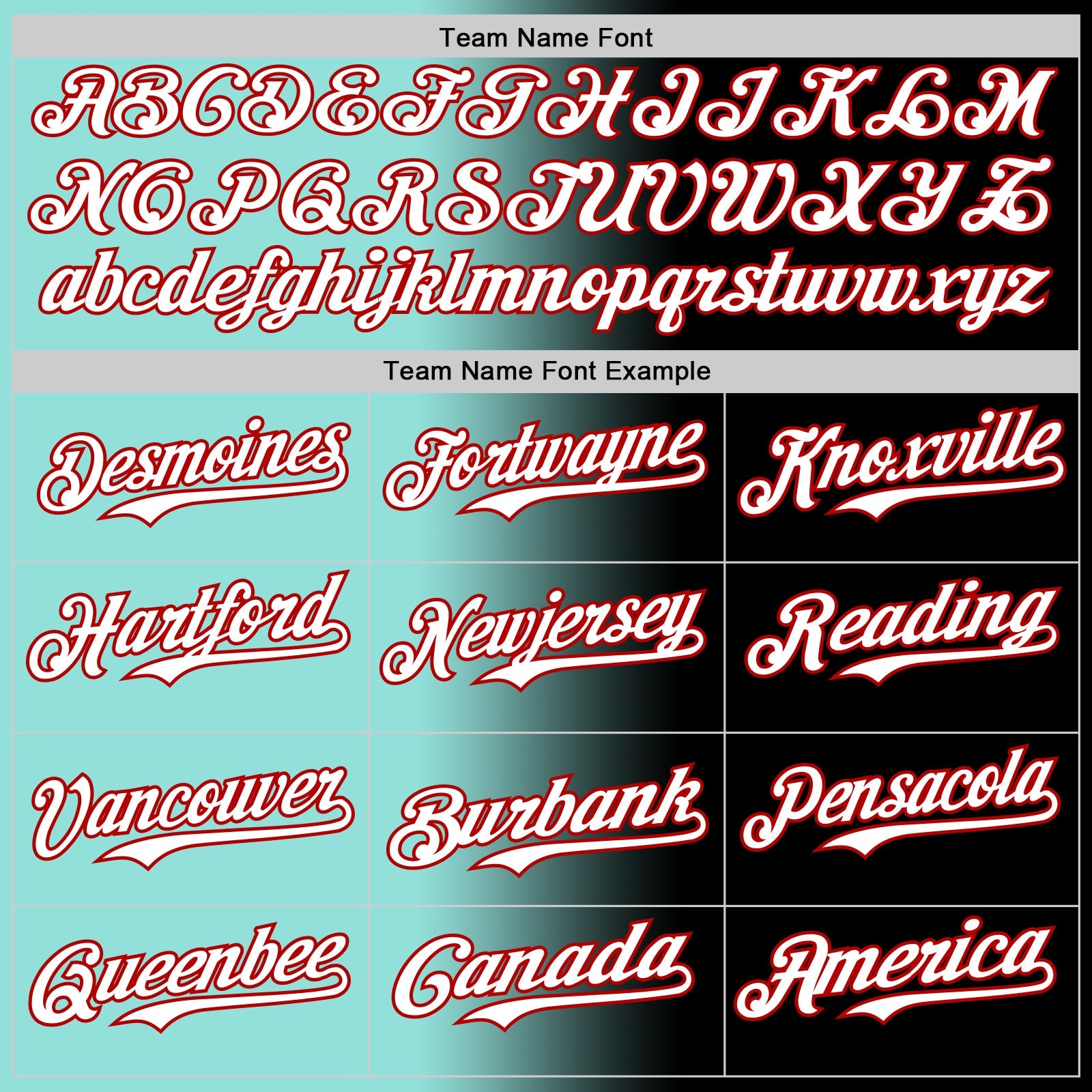 Custom Black White Ice Blue-Red Authentic Gradient Fashion Baseball Jersey view 4