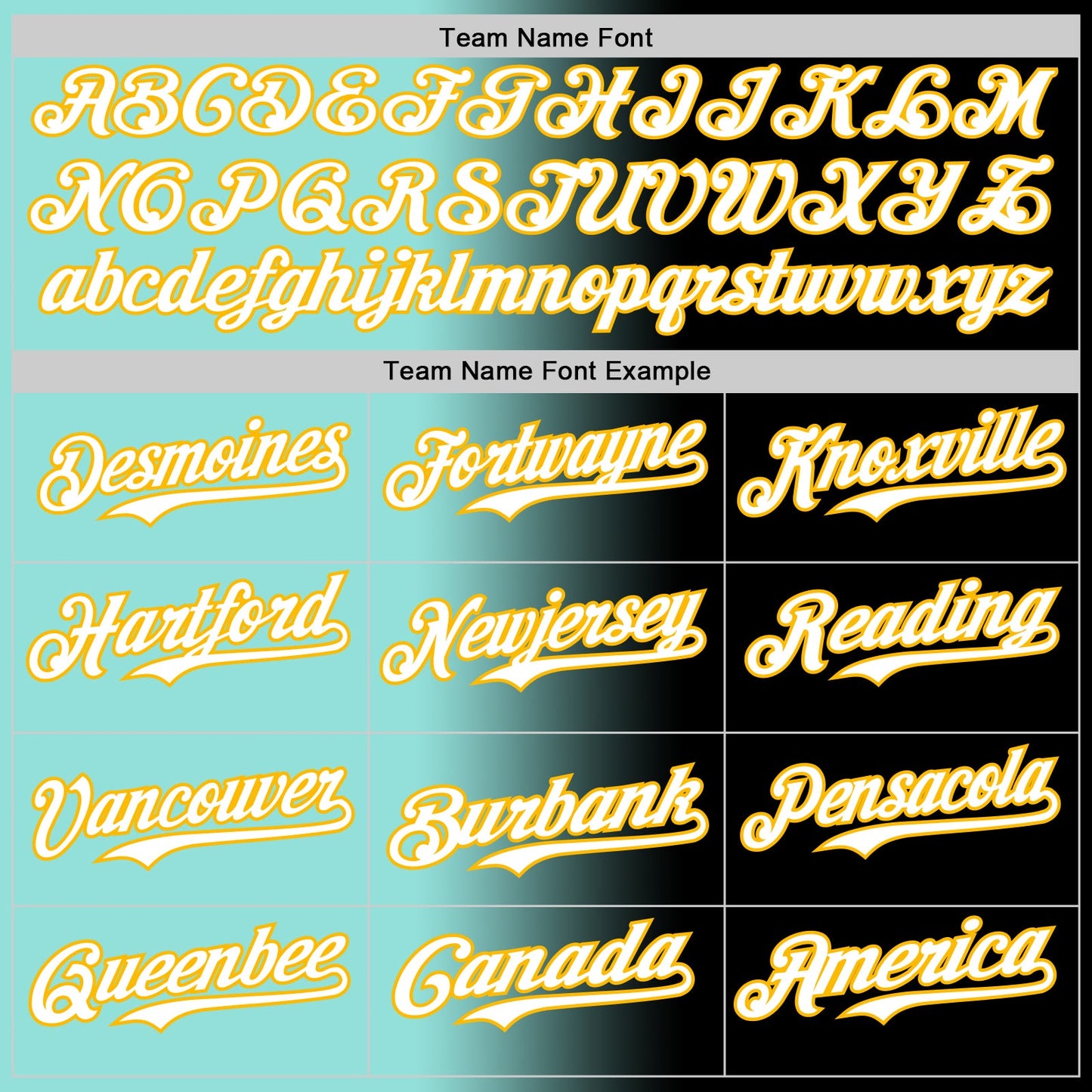 Custom Black White Ice Blue-Gold Authentic Gradient Fashion Baseball Jersey view 4