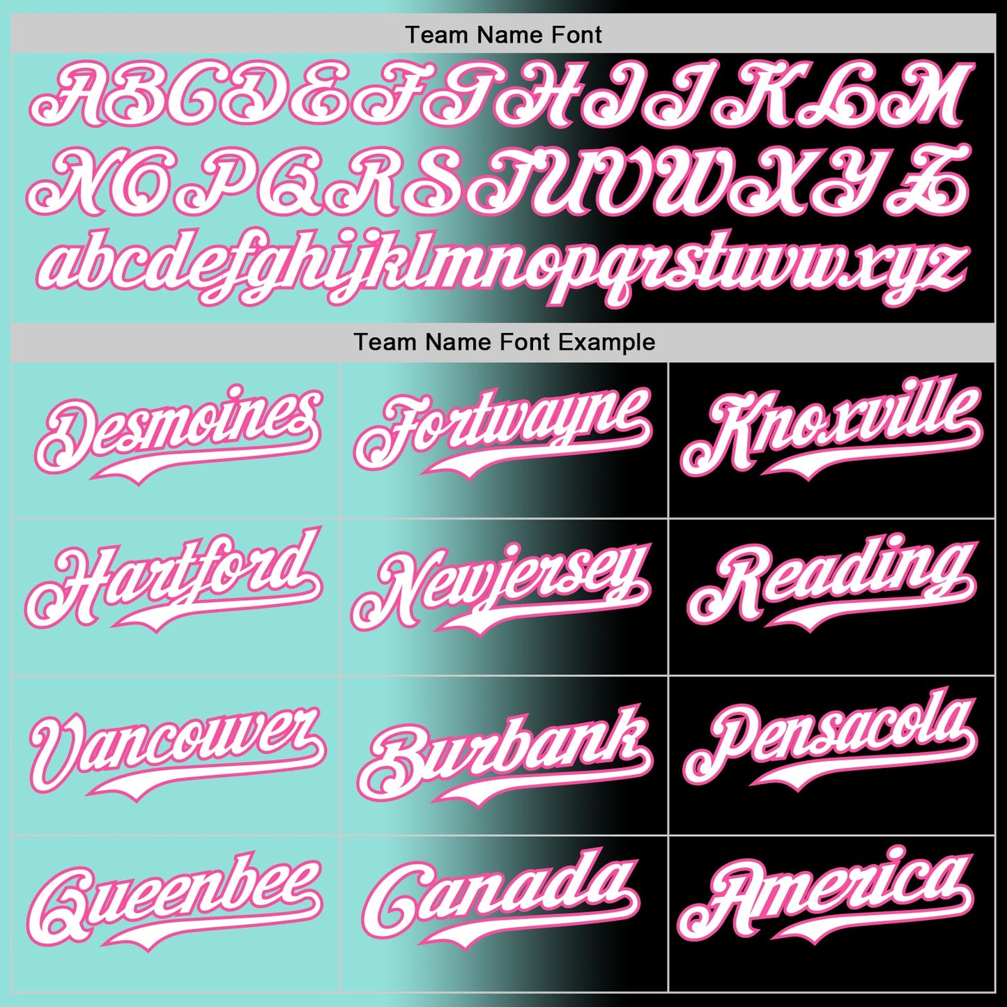 Custom Black White Ice Blue-Pink Authentic Gradient Fashion Baseball Jersey view 4