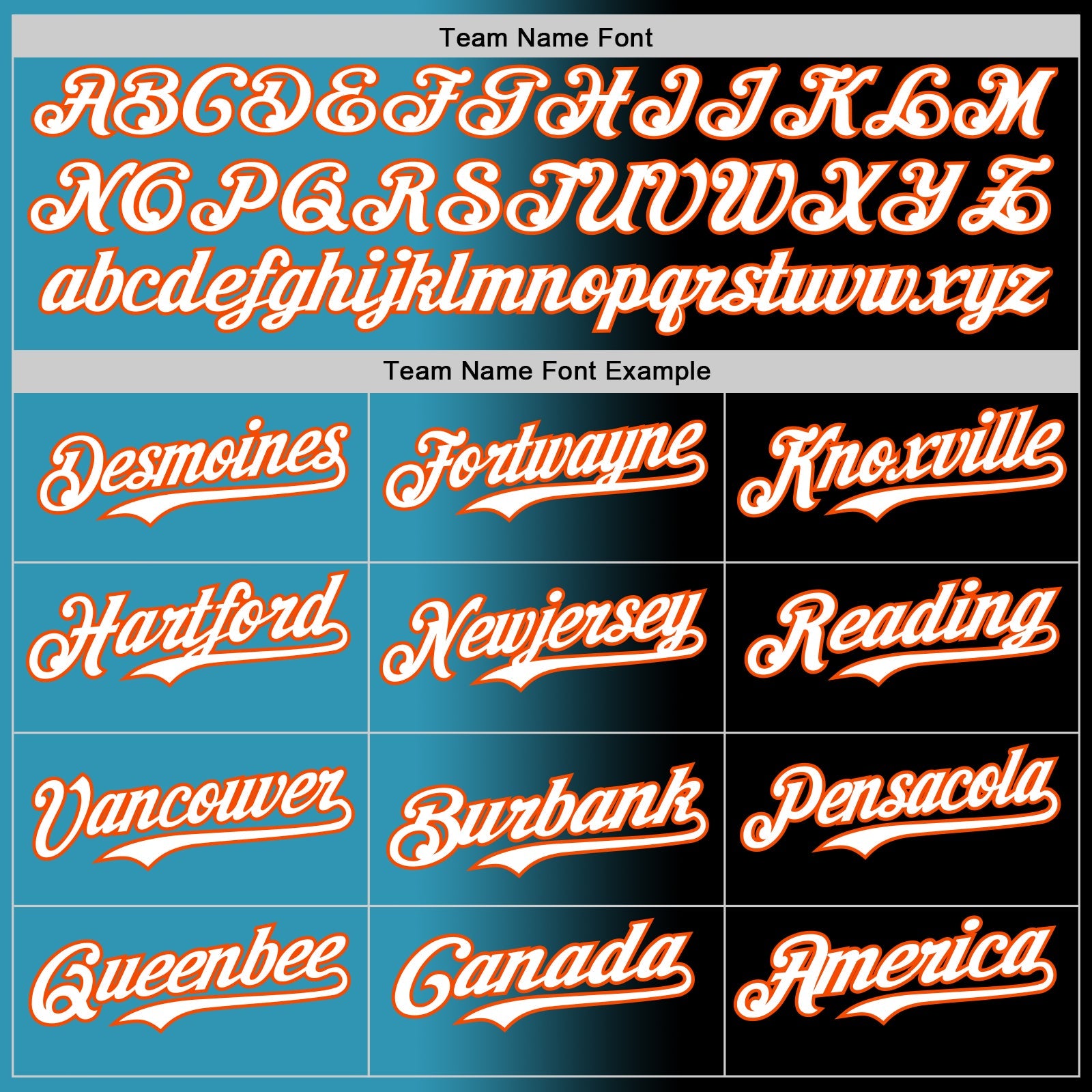 Custom Black White Panther Blue-Orange Authentic Gradient Fashion Baseball Jersey view 4