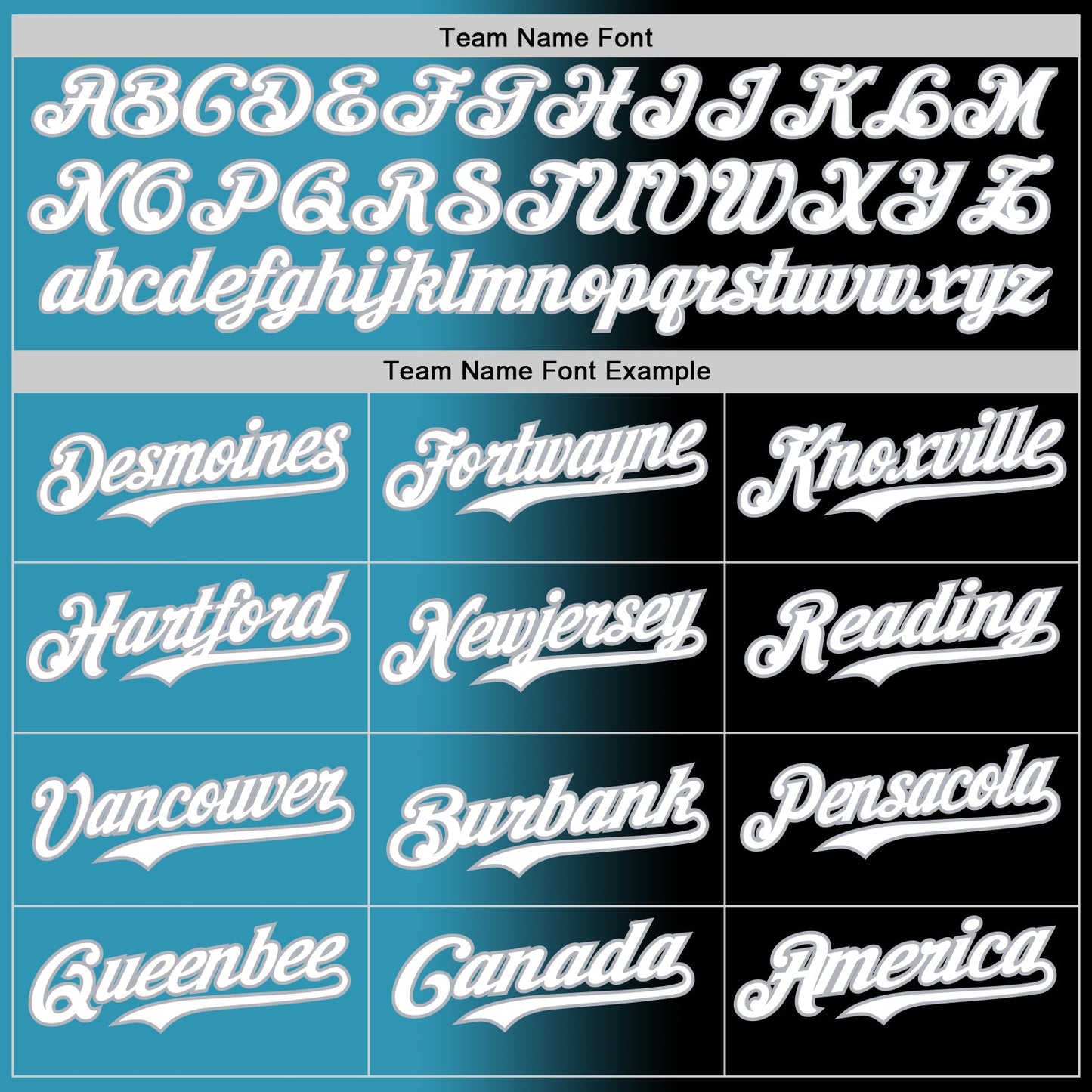 Custom Black White Panther Blue-Gray Authentic Gradient Fashion Baseball Jersey view 4