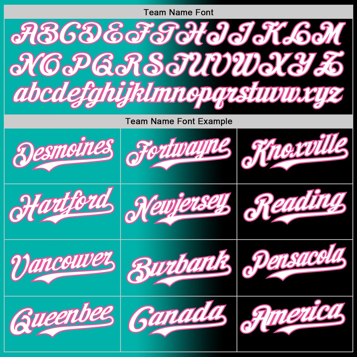 Custom Black White Aqua-Pink Authentic Gradient Fashion Baseball Jersey view 4