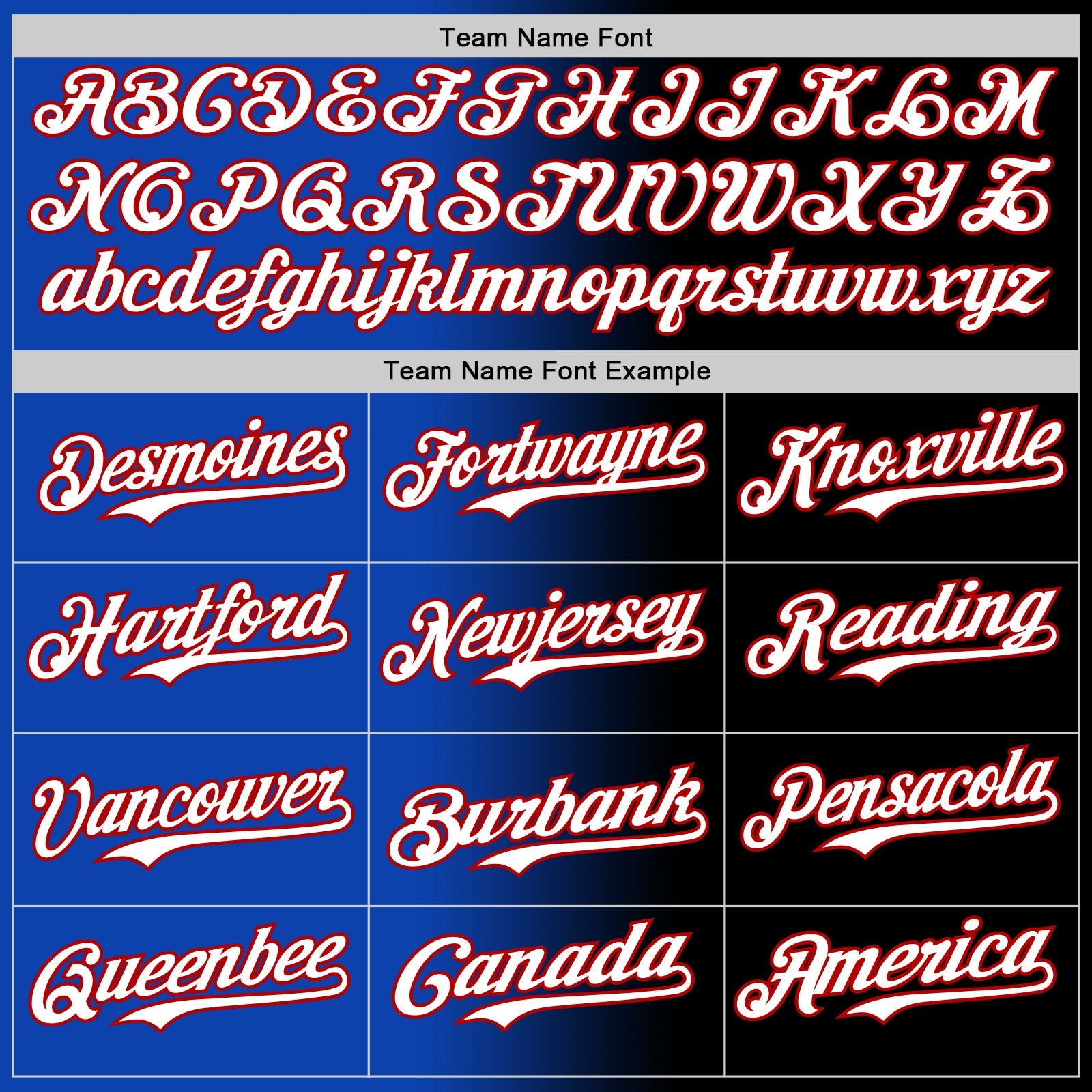 Custom Black White Thunder Blue-Red Authentic Gradient Fashion Baseball Jersey view 4