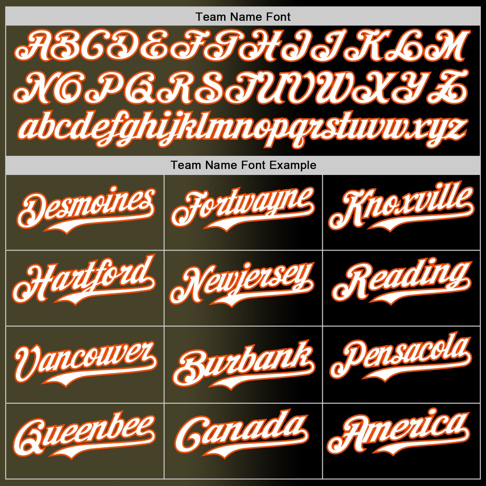 Custom Black White Olive-Orange Authentic Gradient Fashion Baseball Jersey view 4