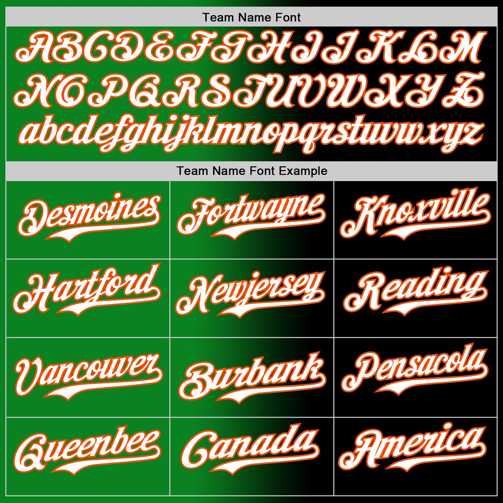 Custom Black White Grass Green-Orange Authentic Gradient Fashion Baseball Jersey view 4