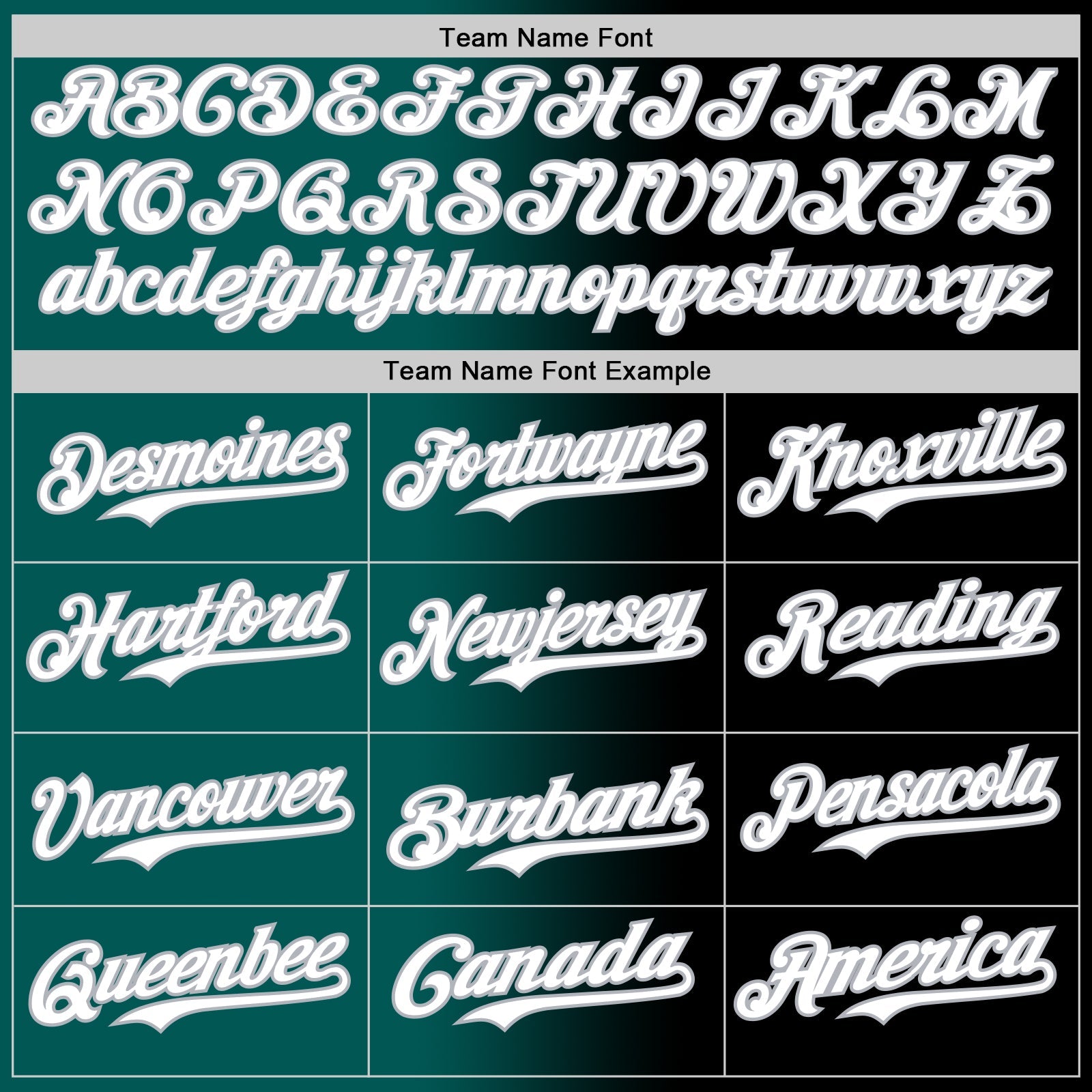 Custom Black White Midnight Green-Gray Authentic Gradient Fashion Baseball Jersey view 4