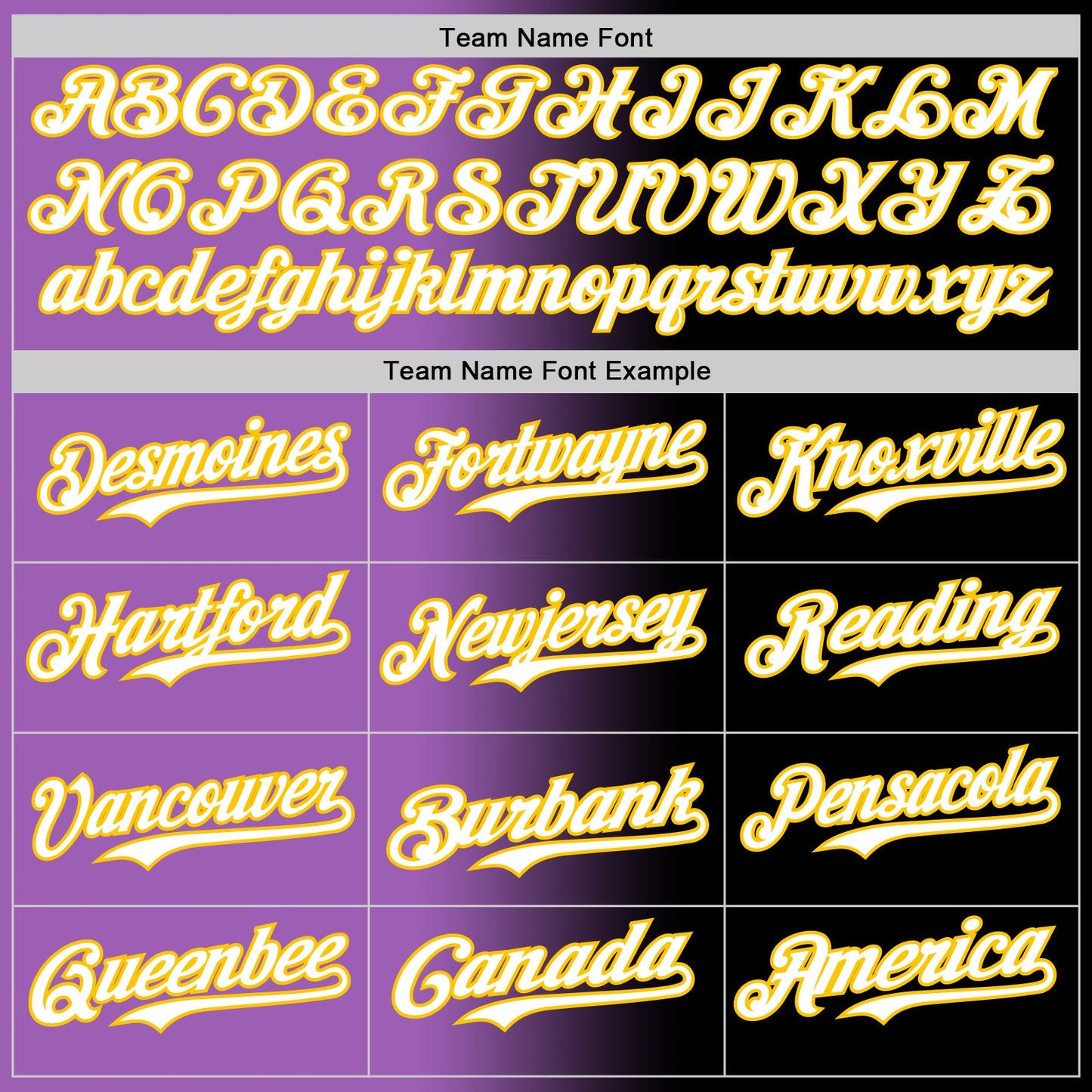 Custom Black White Medium Purple-Yellow Authentic Gradient Fashion Baseball Jersey view 4