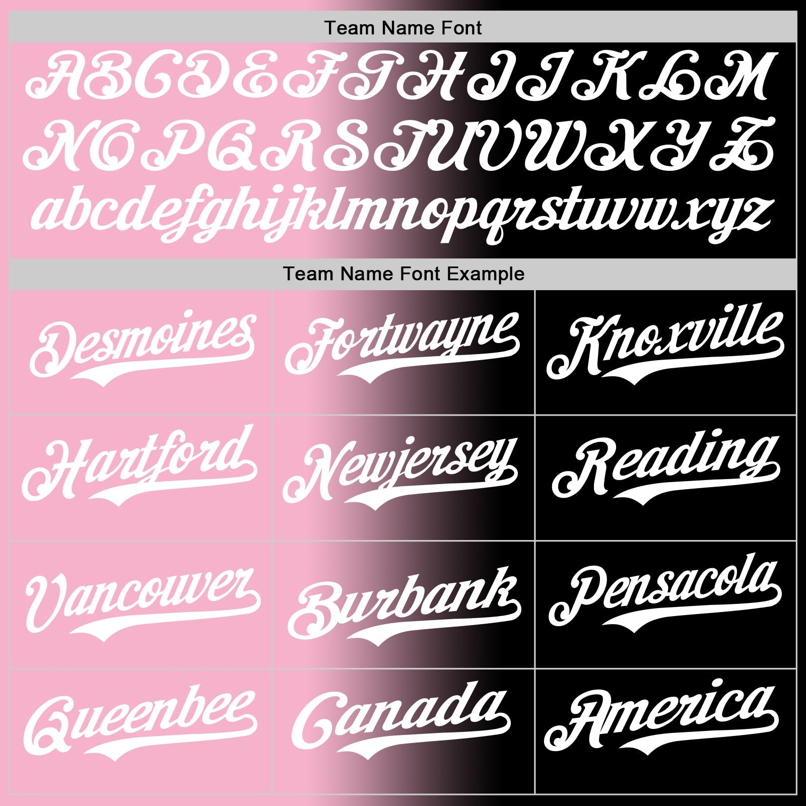 Custom Black White-Light Pink Authentic Gradient Fashion Baseball Jersey view 4
