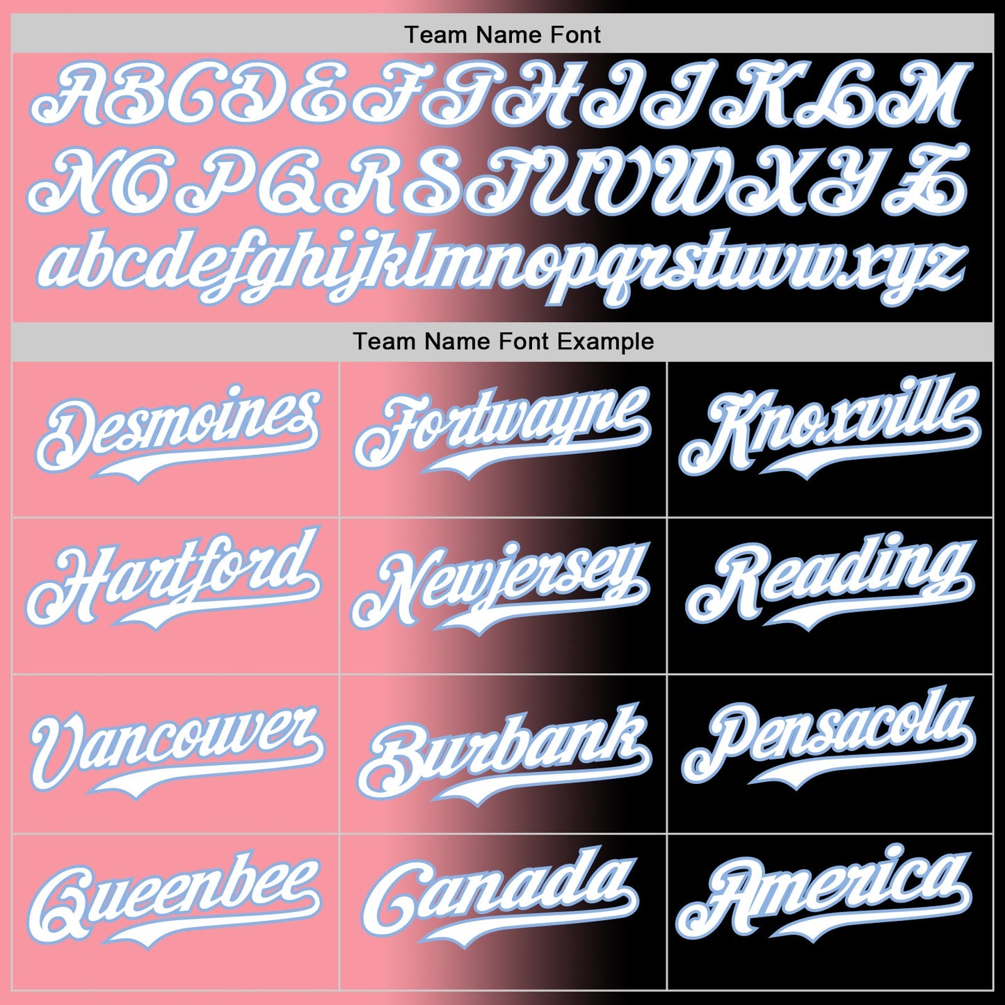 Custom Black White Medium Pink-Light Blue Authentic Gradient Fashion Baseball Jersey view 4