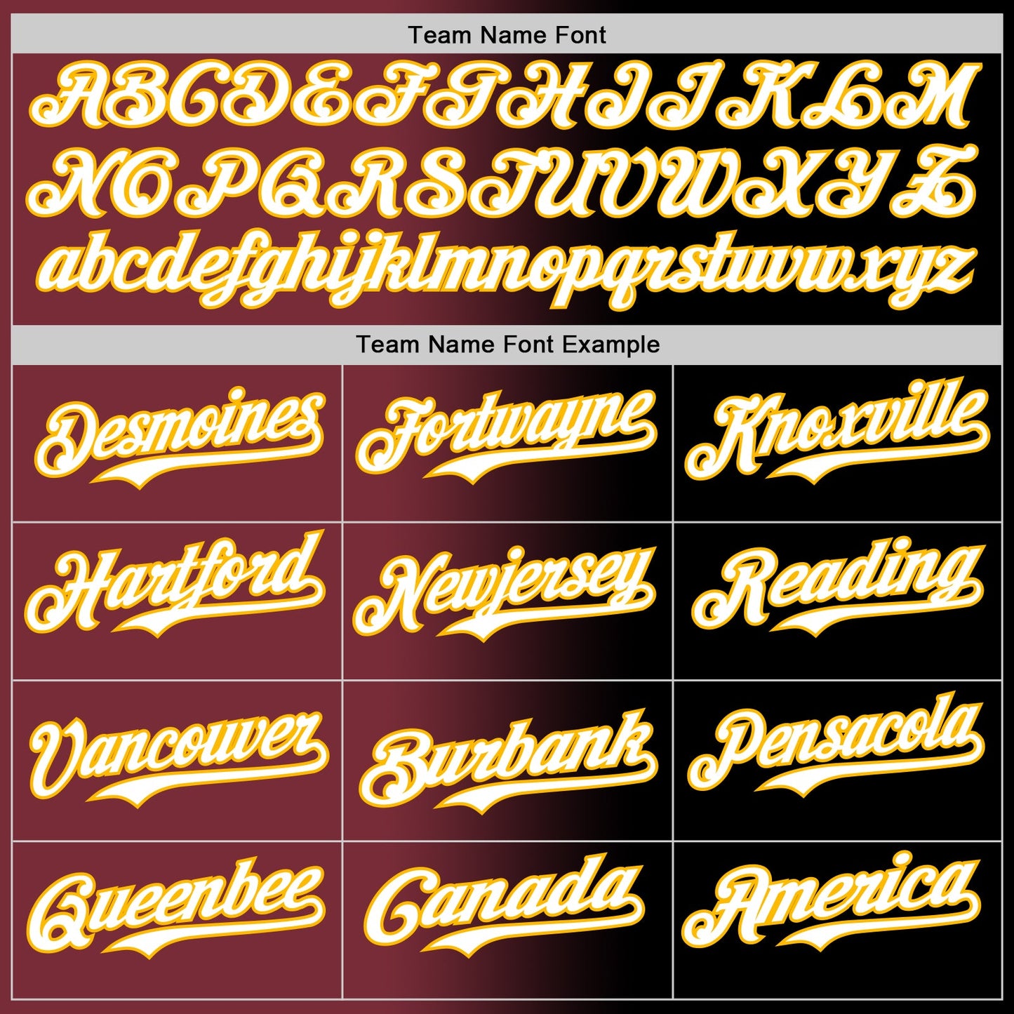 Custom Black White Burgundy-Gold Authentic Gradient Fashion Baseball Jersey view 4
