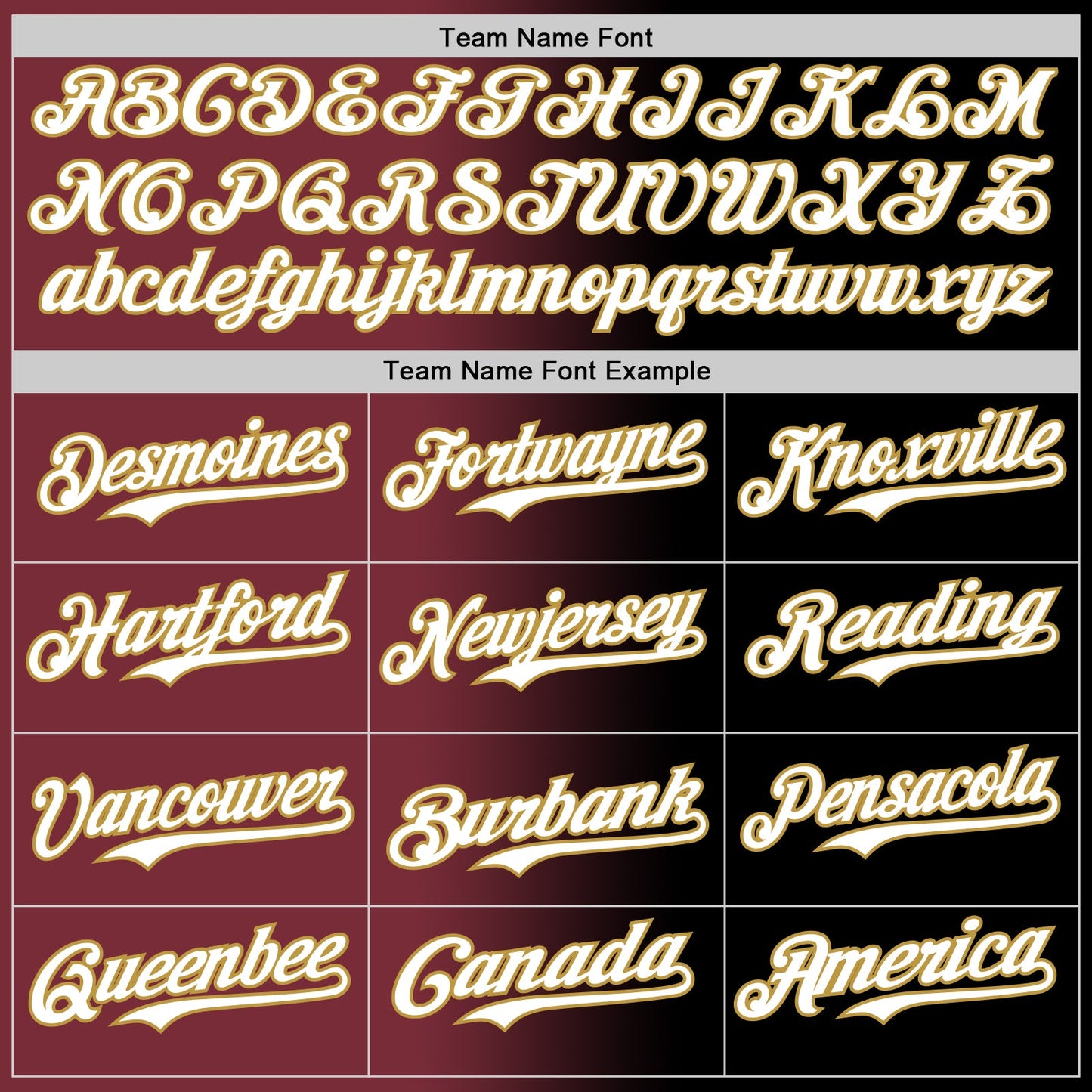 Custom Black White Burgundy-Old Gold Authentic Gradient Fashion Baseball Jersey view 4