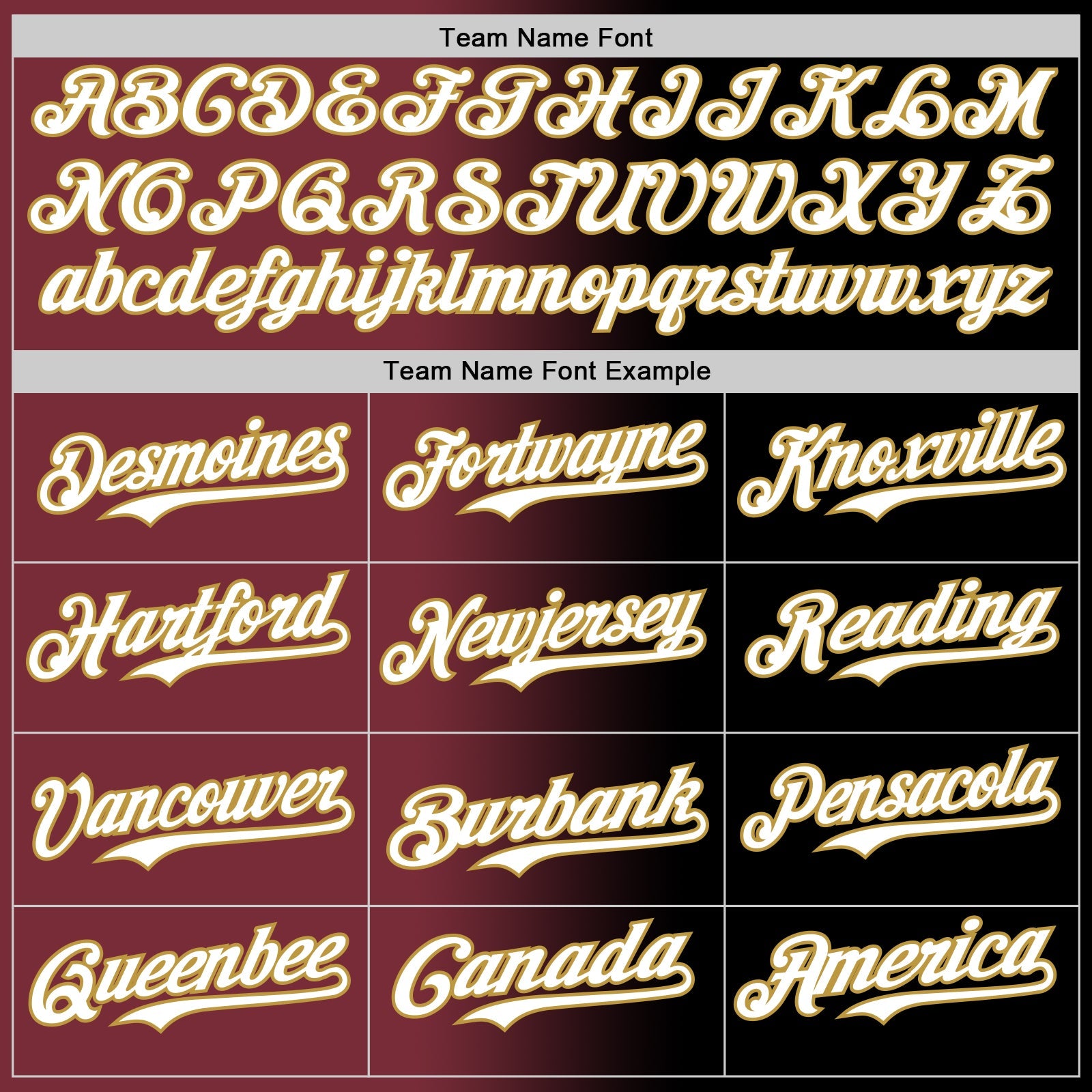 Custom Black White Burgundy-Old Gold Authentic Gradient Fashion Baseball Jersey view 4