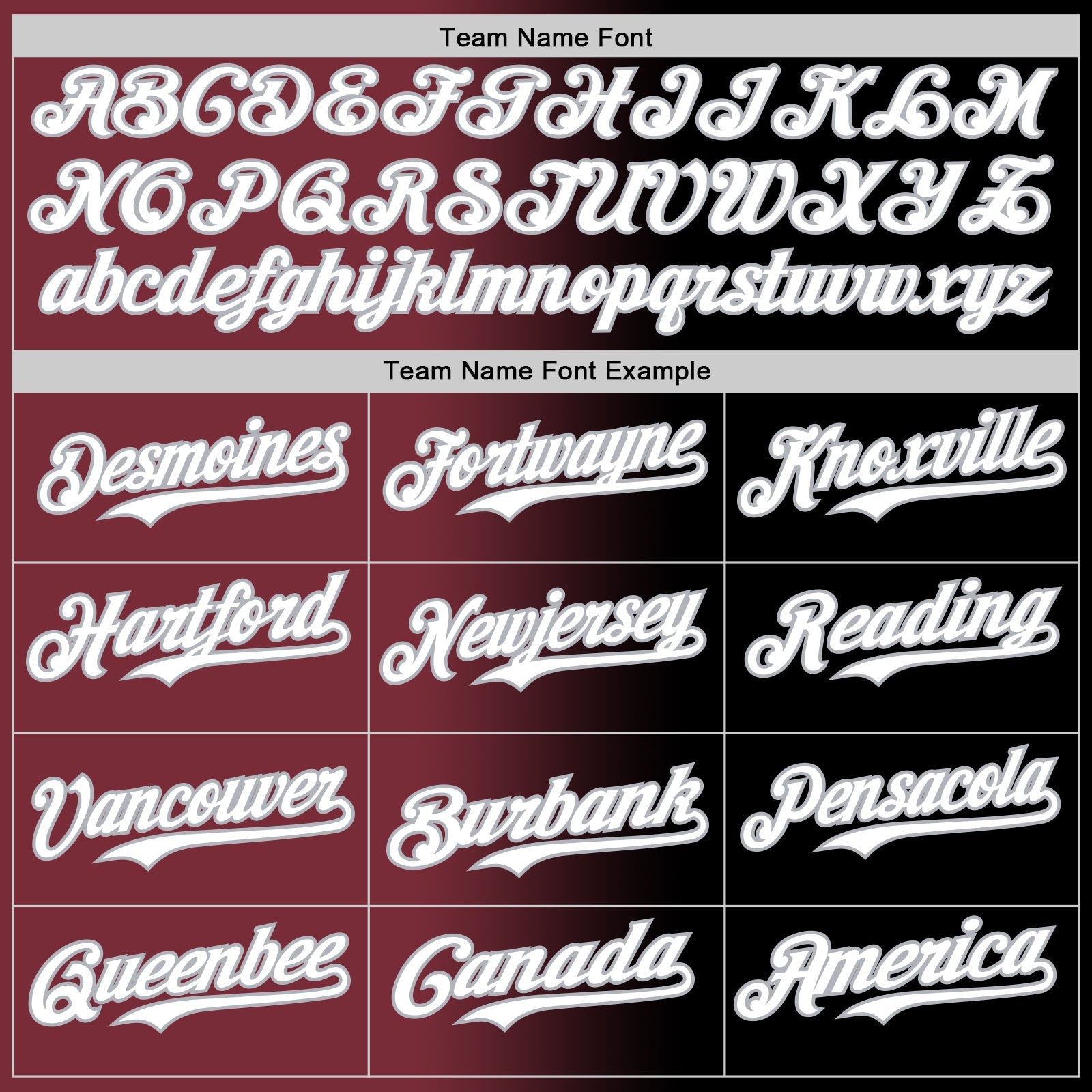Custom Black White Burgundy-Gray Authentic Gradient Fashion Baseball Jersey view 4