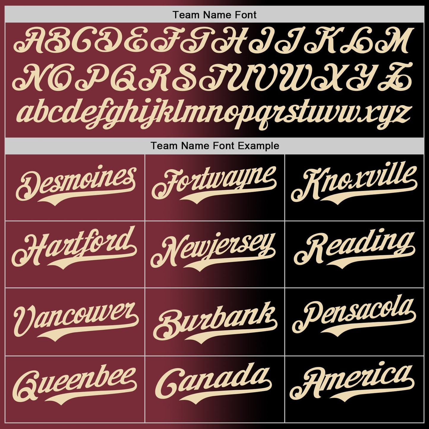 Custom Black Cream-Burgundy Authentic Gradient Fashion Baseball Jersey view 4