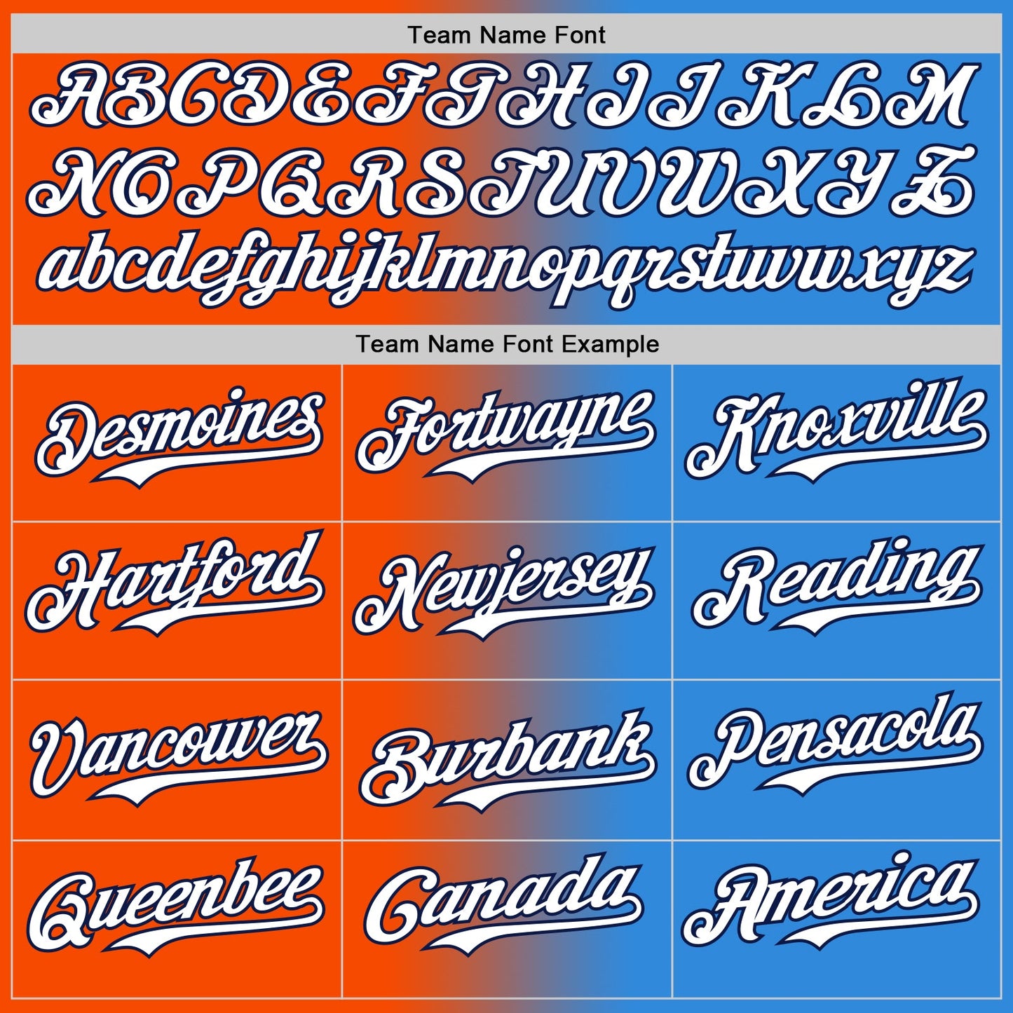 Custom Electric Blue White Orange-Navy Authentic Gradient Fashion Baseball Jersey view 4