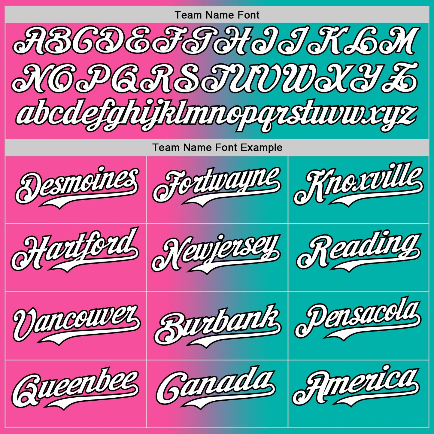 Custom Aqua White Pink-Black Authentic Gradient Fashion Baseball Jersey view 4