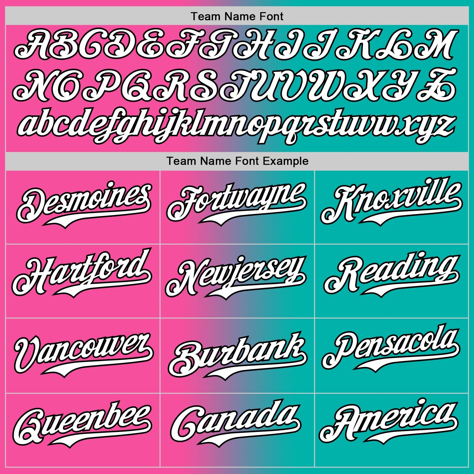 Custom Aqua White Pink-Black Authentic Gradient Fashion Baseball Jersey view 4