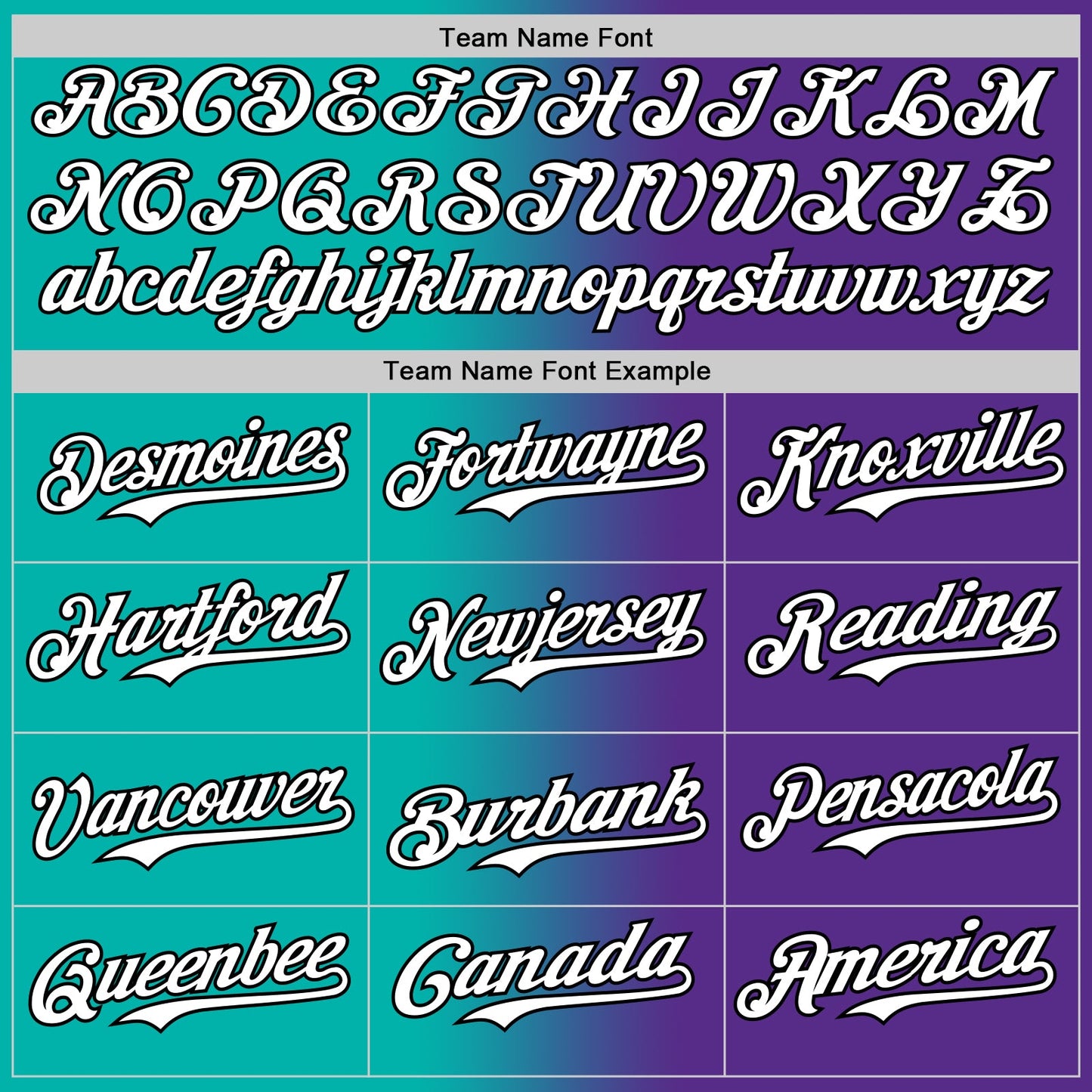 Custom Purple White Aqua-Black Authentic Gradient Fashion Baseball Jersey view 4